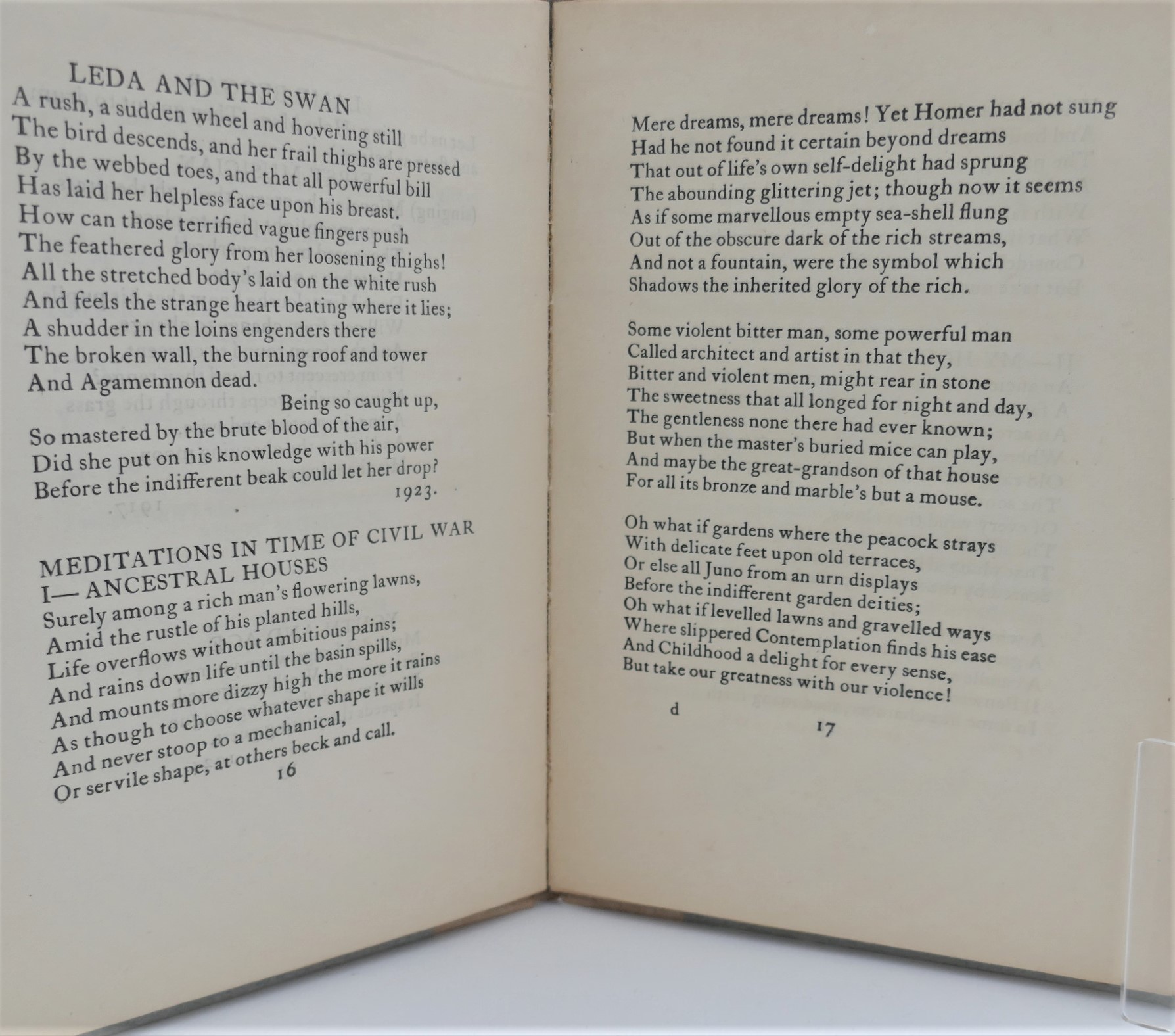 The Cat and the Moon and Certain Poems. Inscribed by the Author (1924) - Image 6