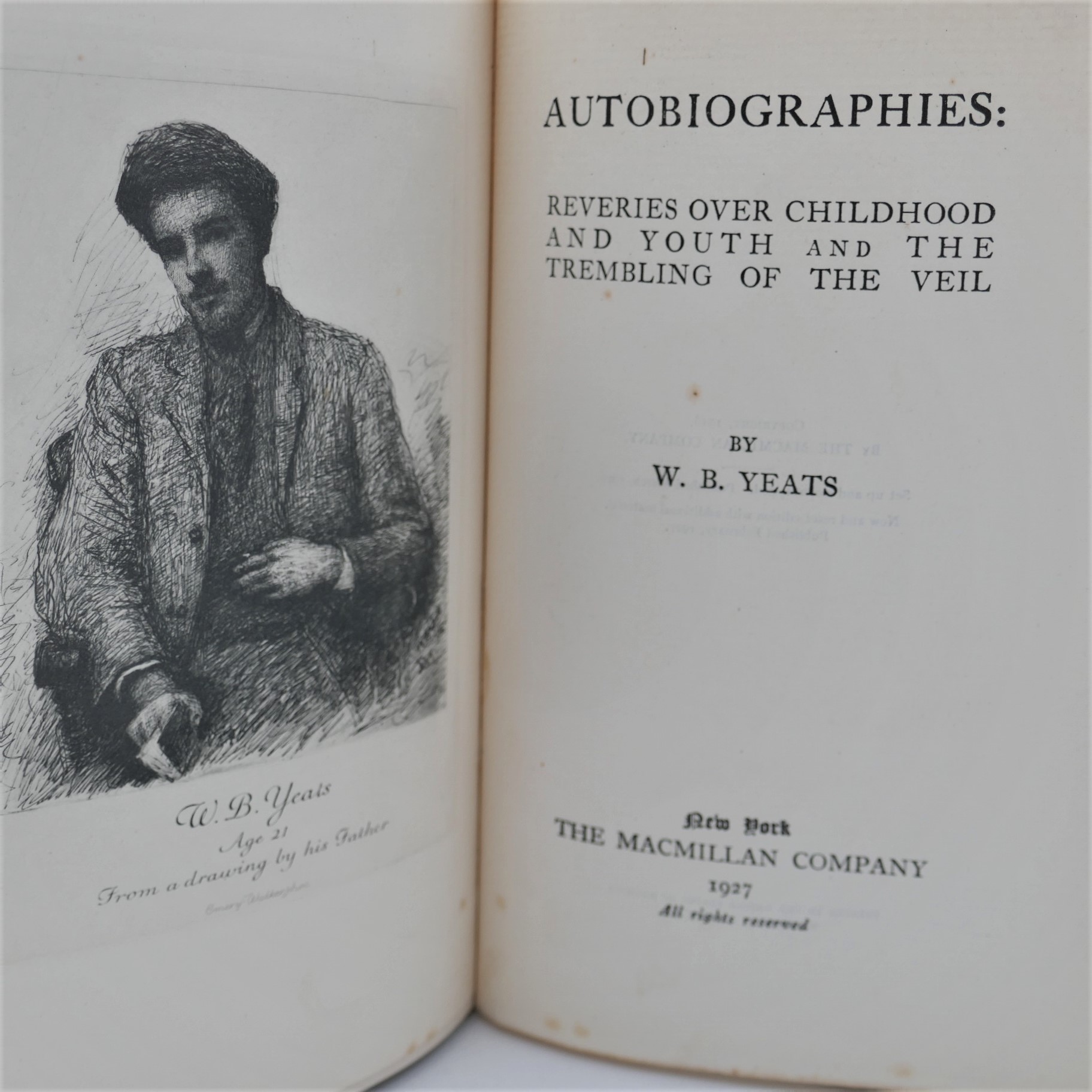 Autobiographies. Signed by the Author (1927) - Image 4