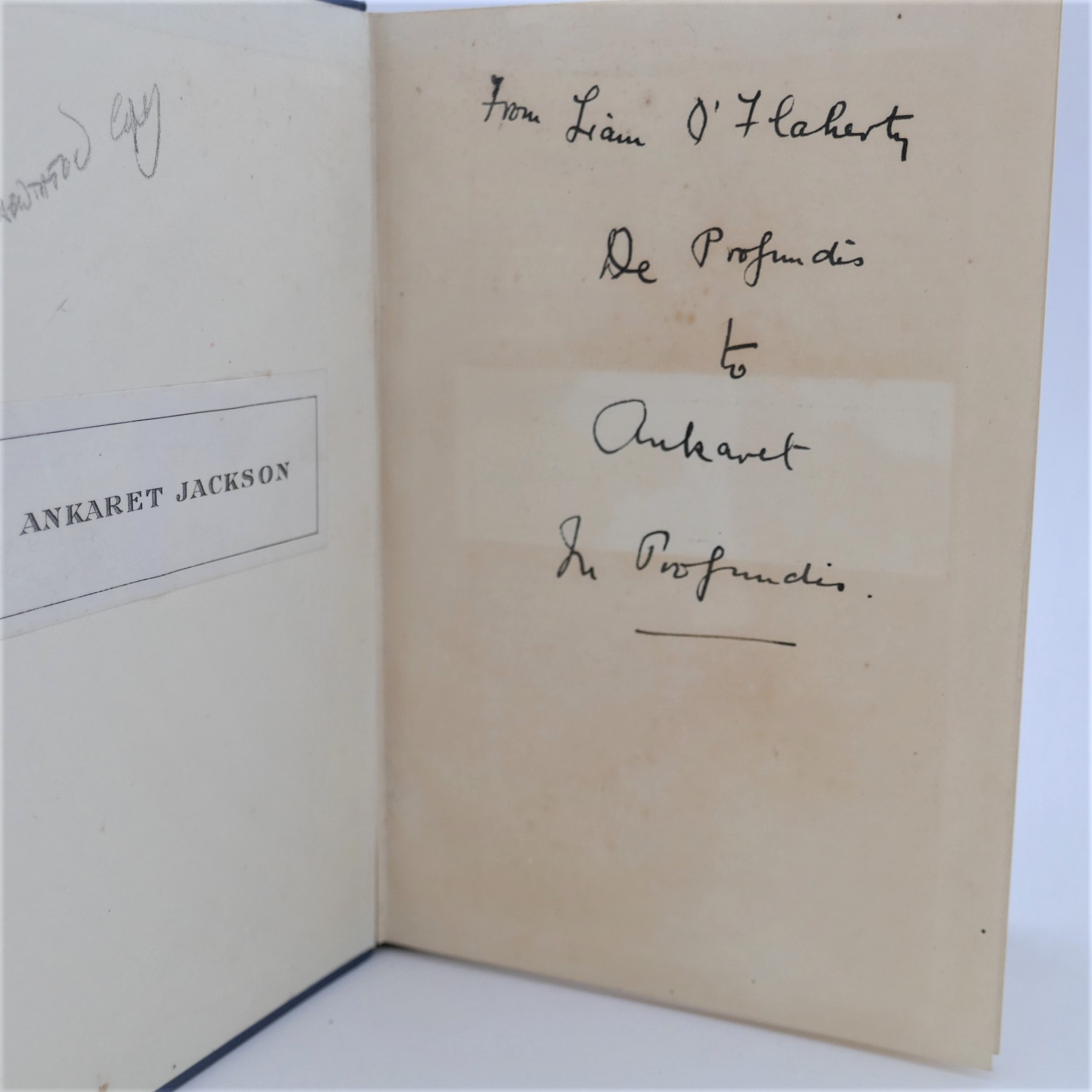 The Black Soul. Inscribed by the Author (1928) - Image 2