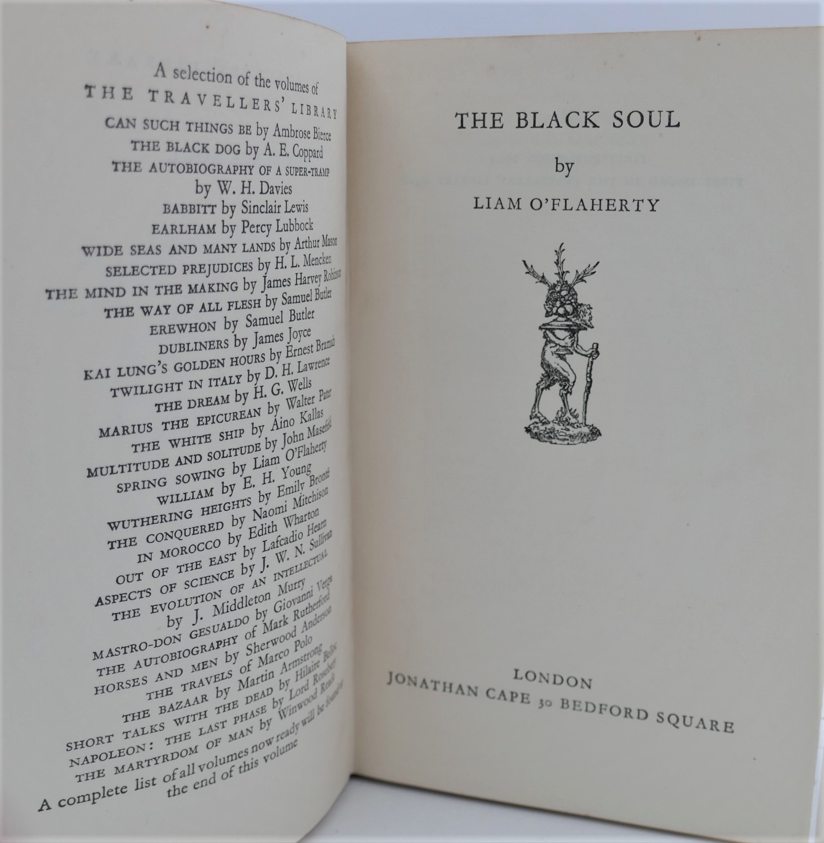 The Black Soul. Inscribed by the Author (1928) - Image 3