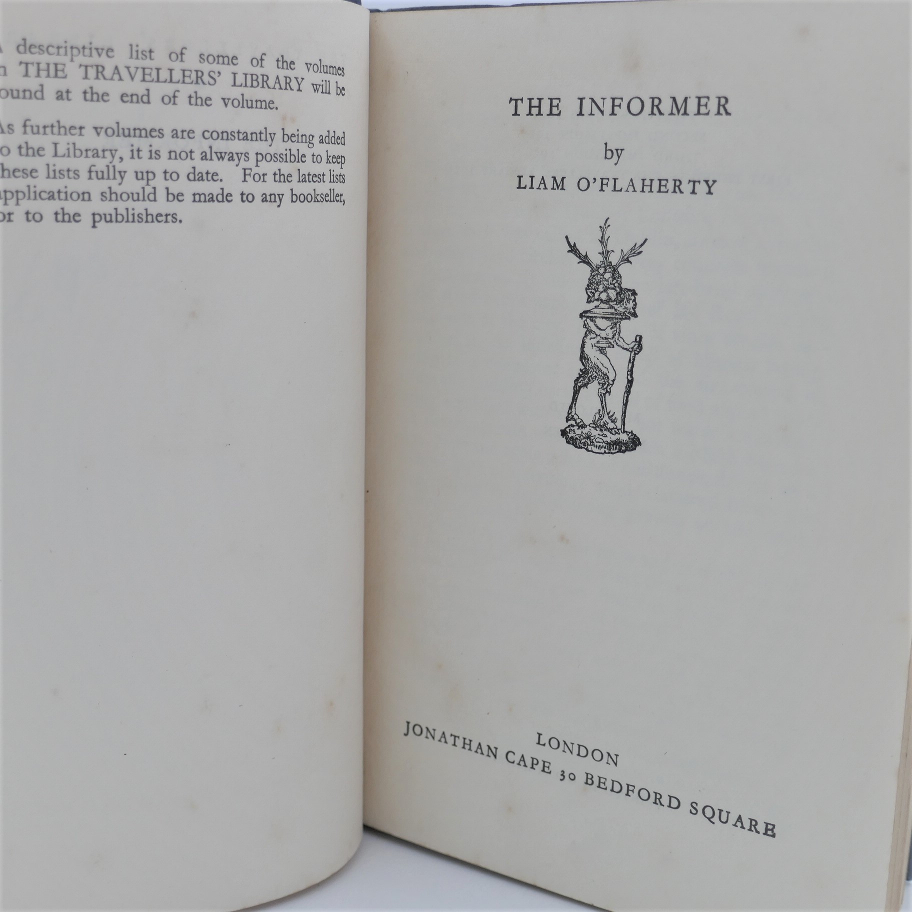 The Informer. Inscribed by the Author (1929) - Image 3
