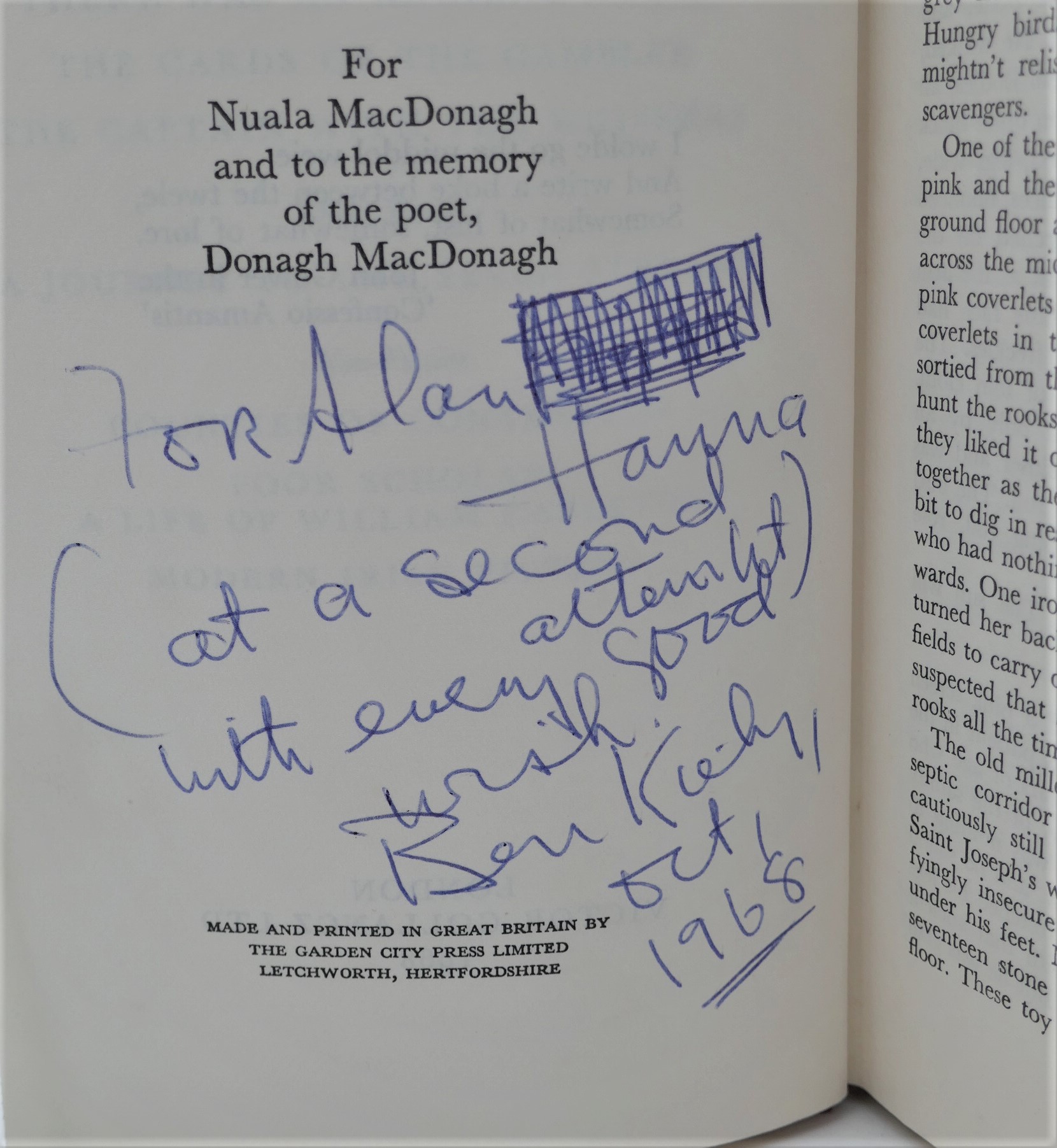 Dogs Enjoy the Morning. Inscribed by the Author (1968) - Image 2