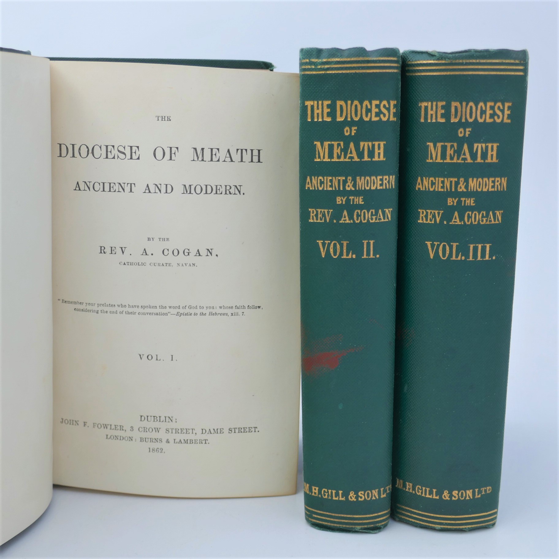 The Diocese of Meath, Ancient and Modern. Three Volumes (1862) - Image 3
