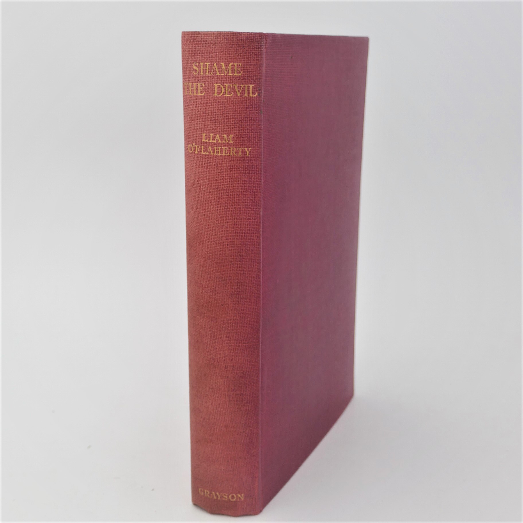 Shame the Devil. Limited Signed Edition (1934)