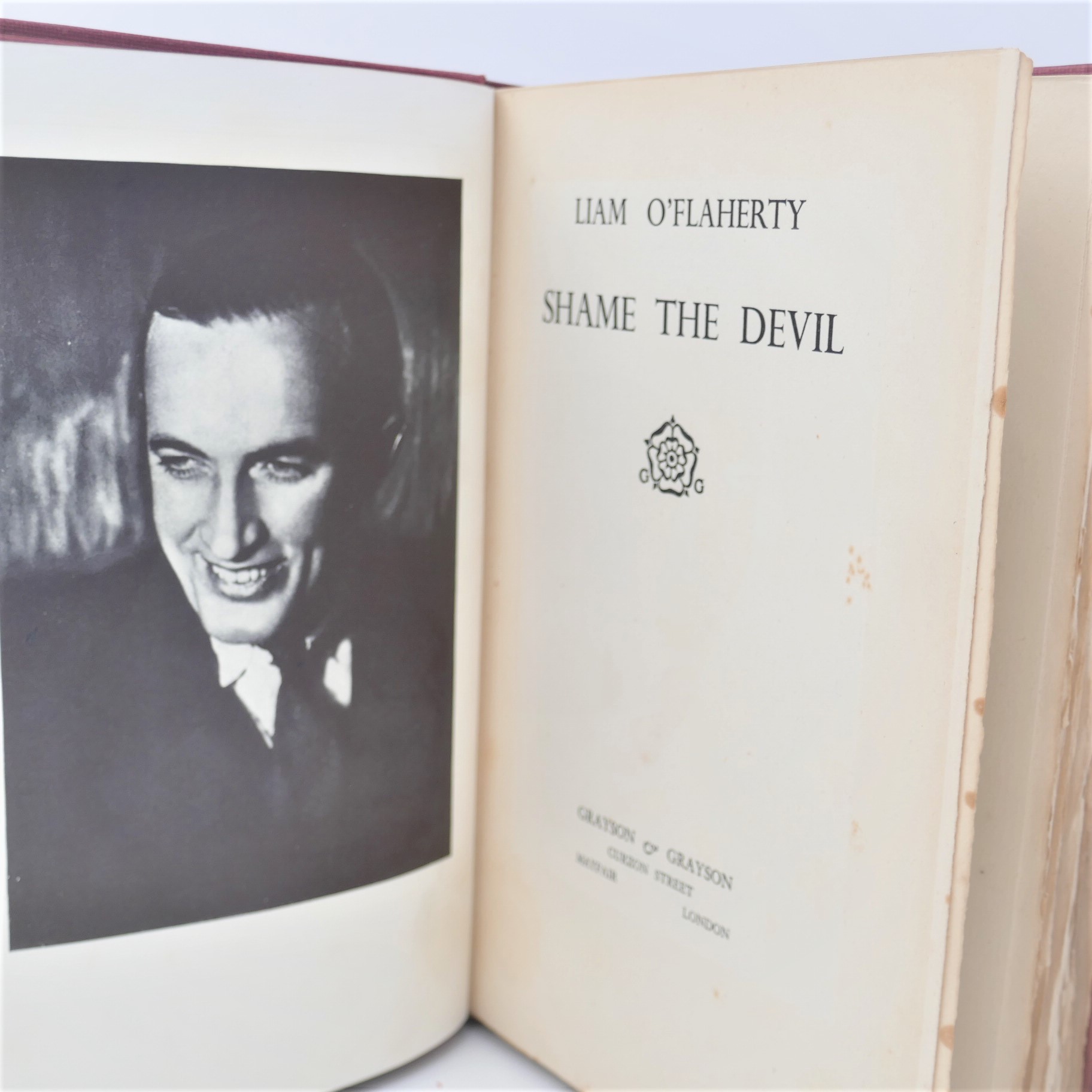 Shame the Devil. Limited Signed Edition (1934) - Image 2