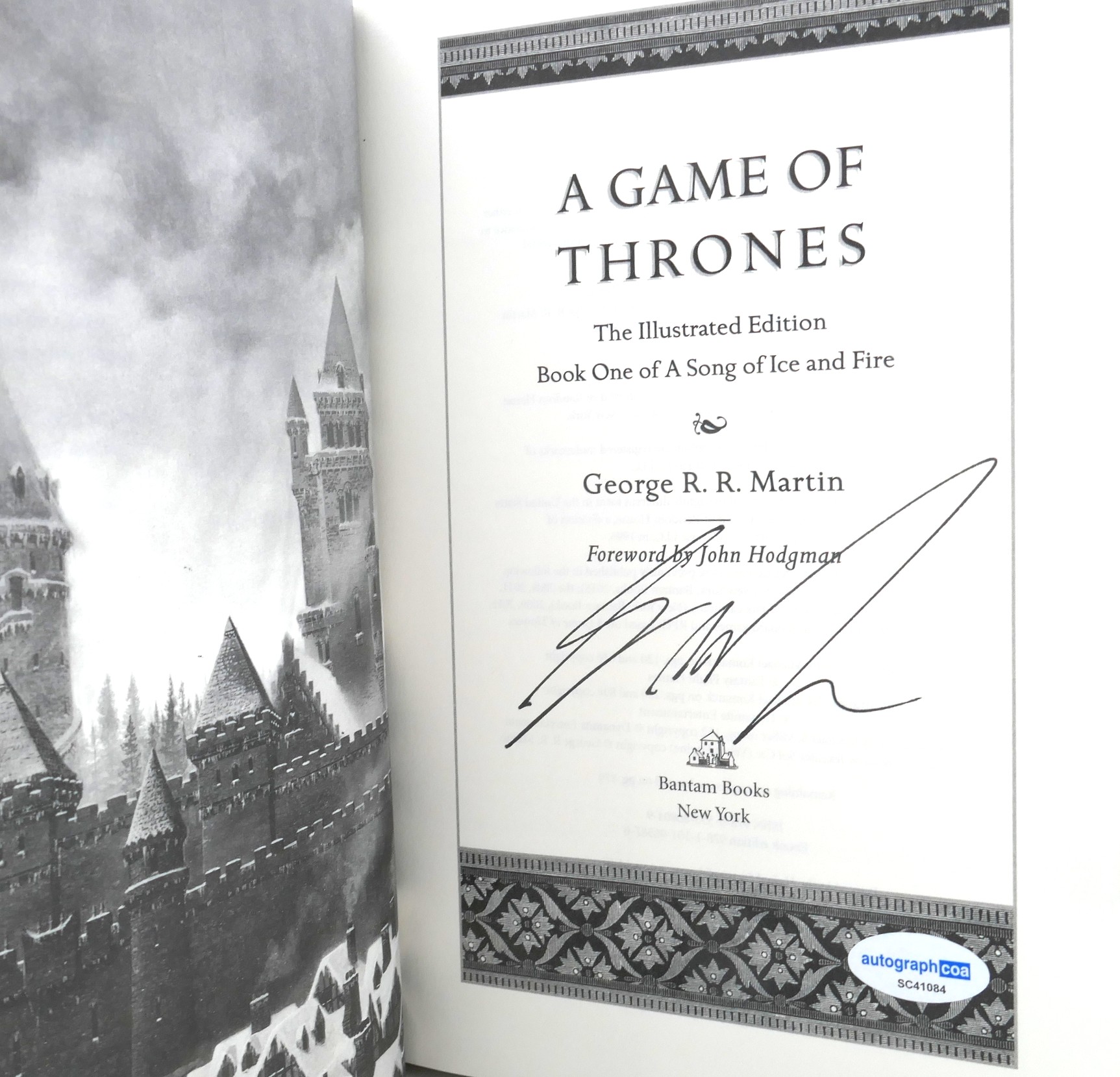 A Game of Thrones. The Illustrated Edition. Author Signed (2016) - Image 5