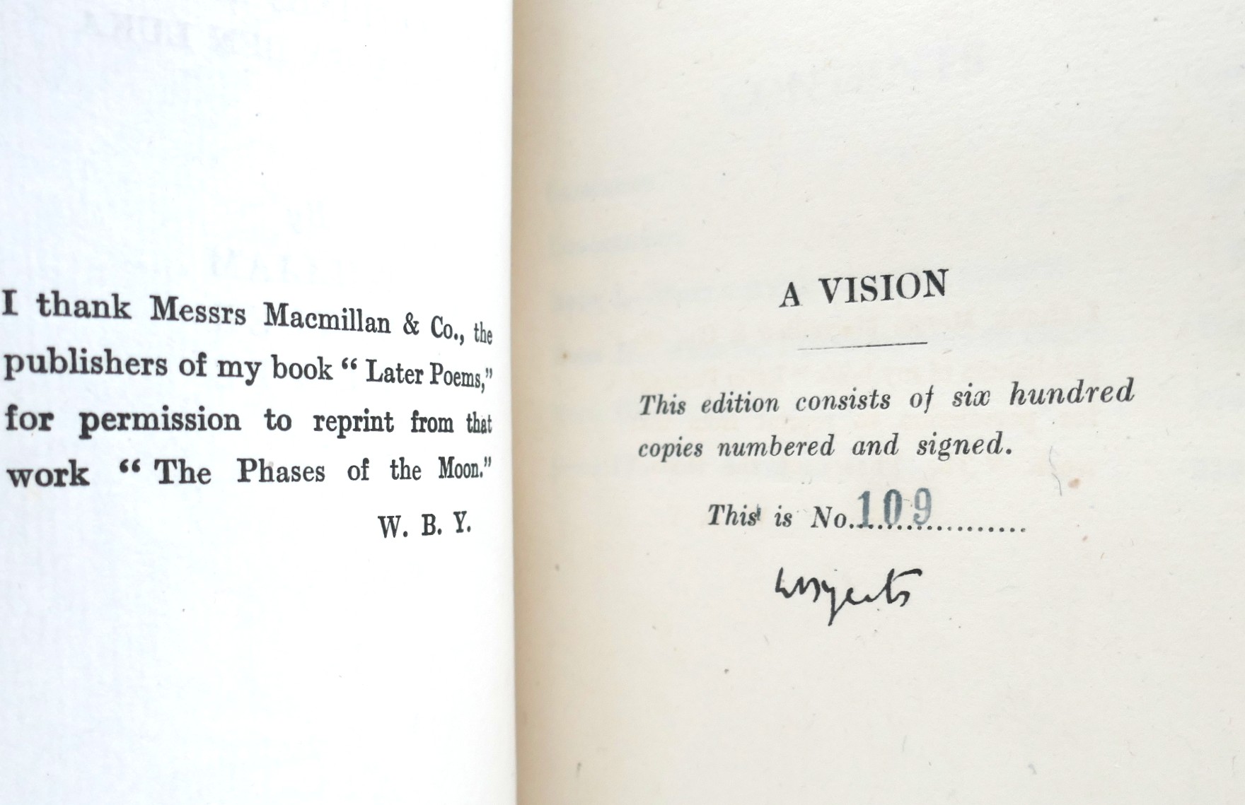 A Vision. Limited Signed Edition (1925) - Image 5