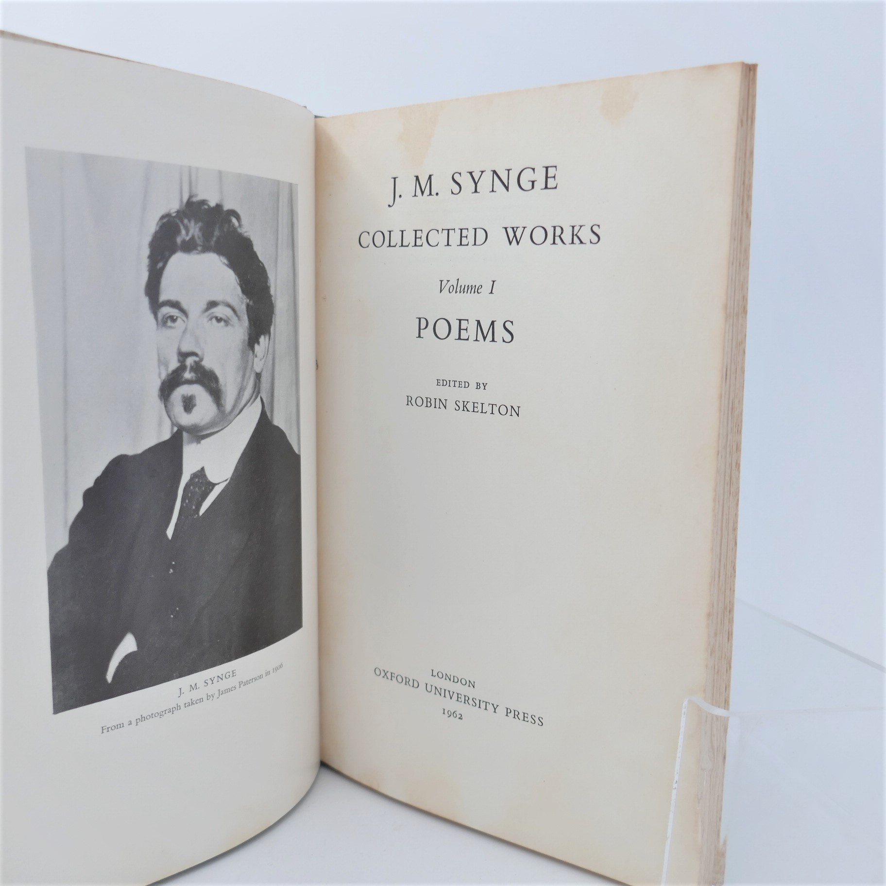 J. M. Synge: Collected Works. Four Volumes (1971) - Image 2