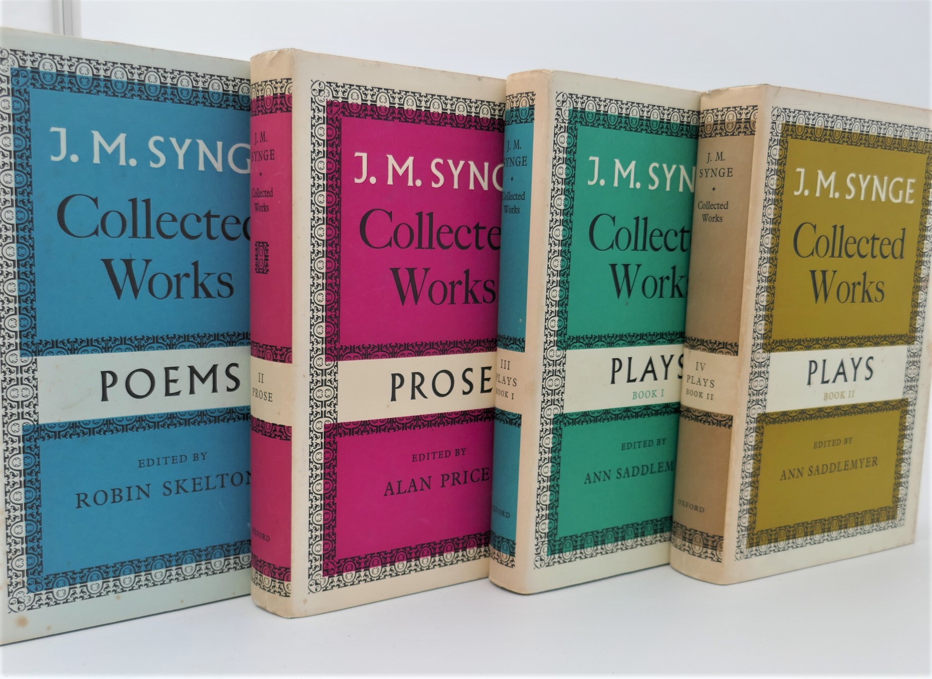 J. M. Synge: Collected Works. Four Volumes (1971) - Image 3