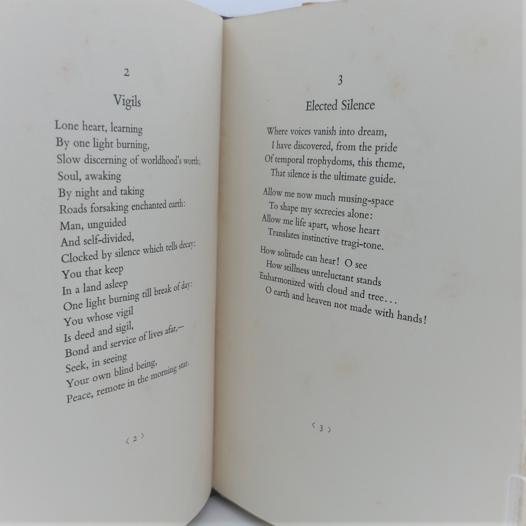 Vigils. With Autographed Letter from the Author (1935) - Image 5
