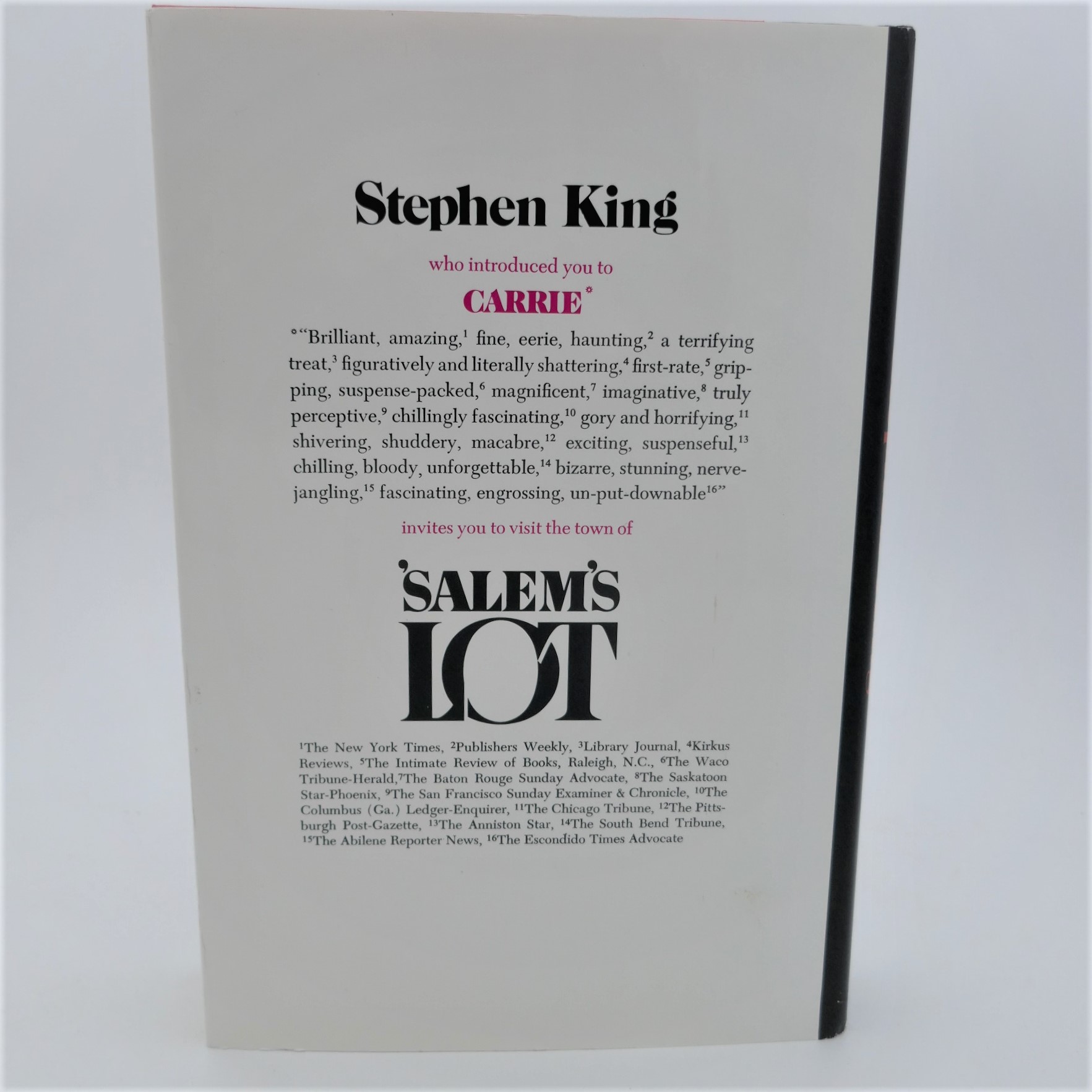 Salem's Lot. Book Club Edition (1975) - Image 4