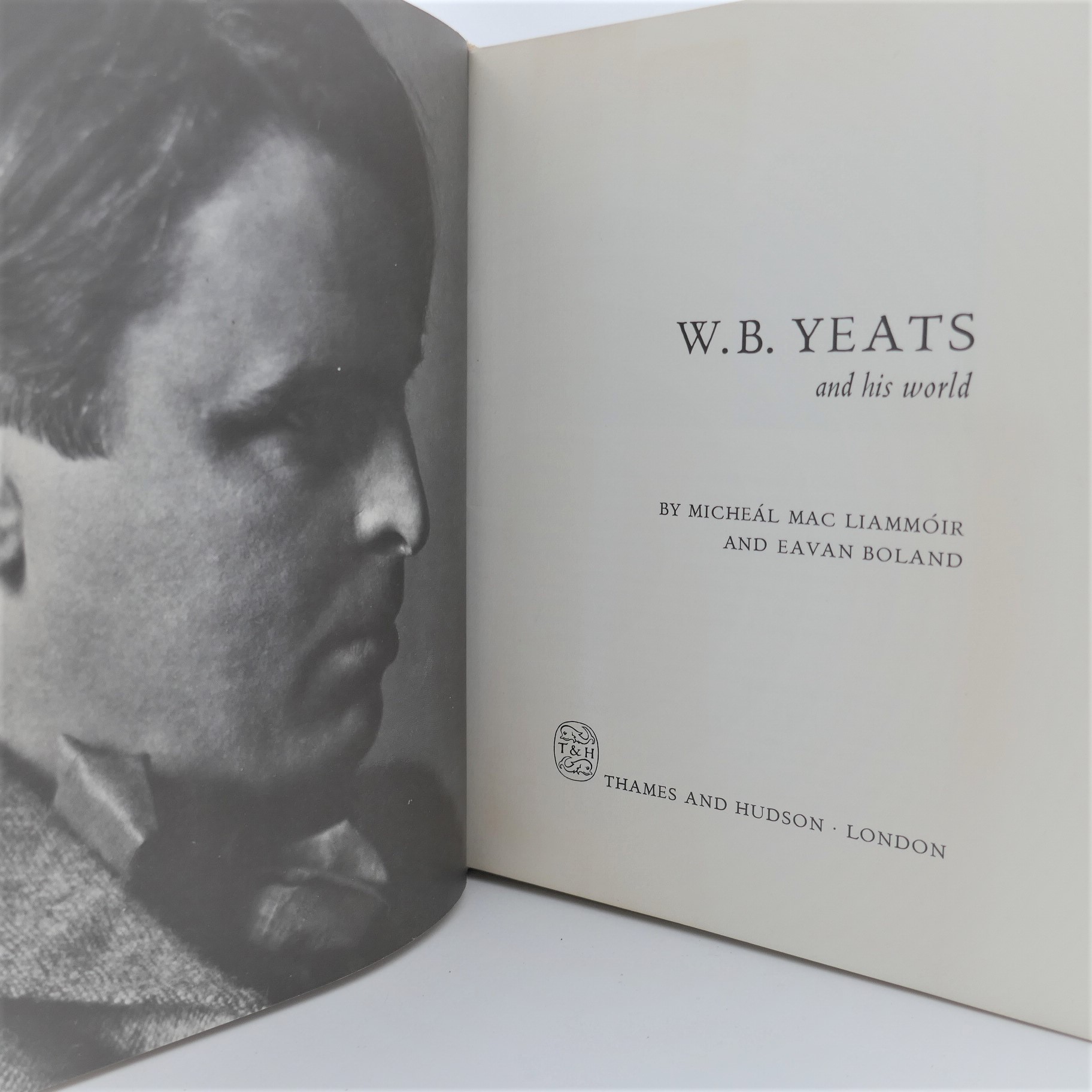W.B. Yeats and his World. Inscribed Copy (1971) - Image 2