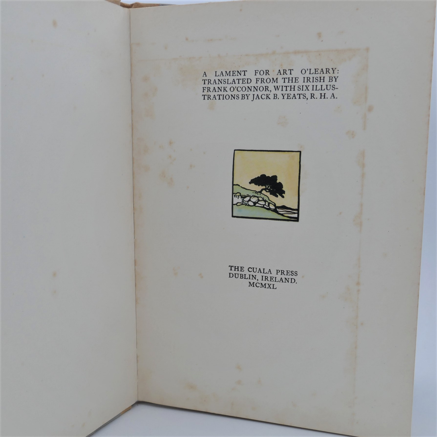 A Lament for Art O'Leary. Irish University Press (1971) - Image 2
