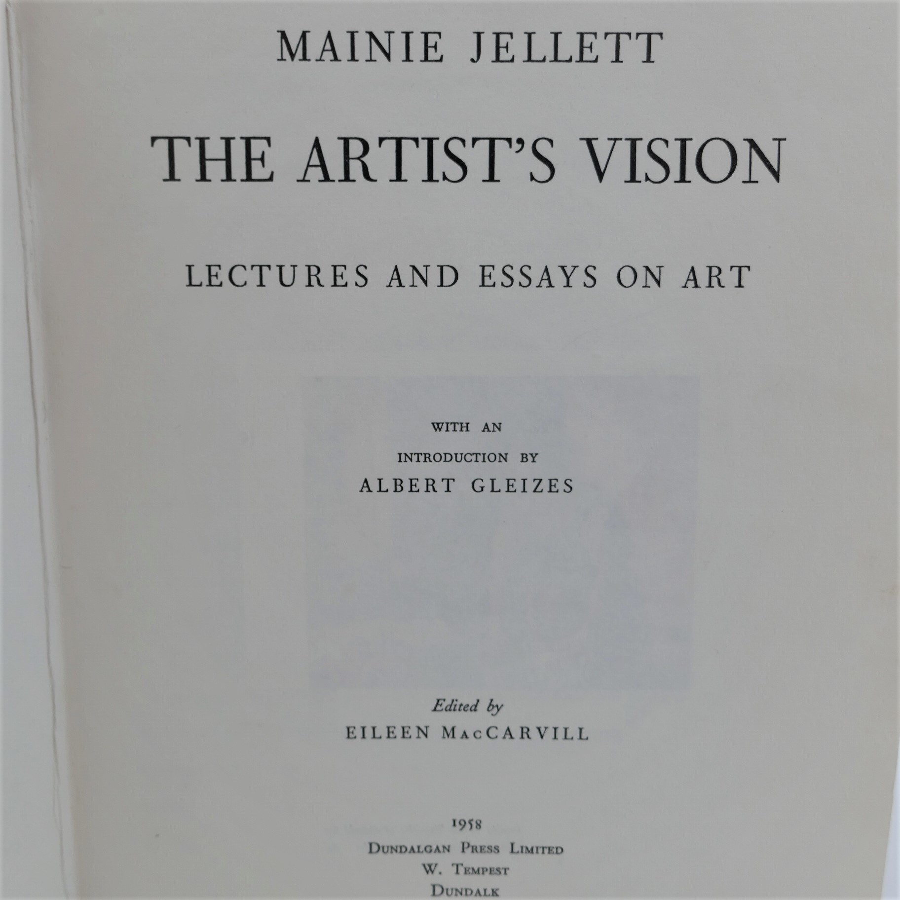 Mainie Jellett The Artist's Vision (1958) - Image 2