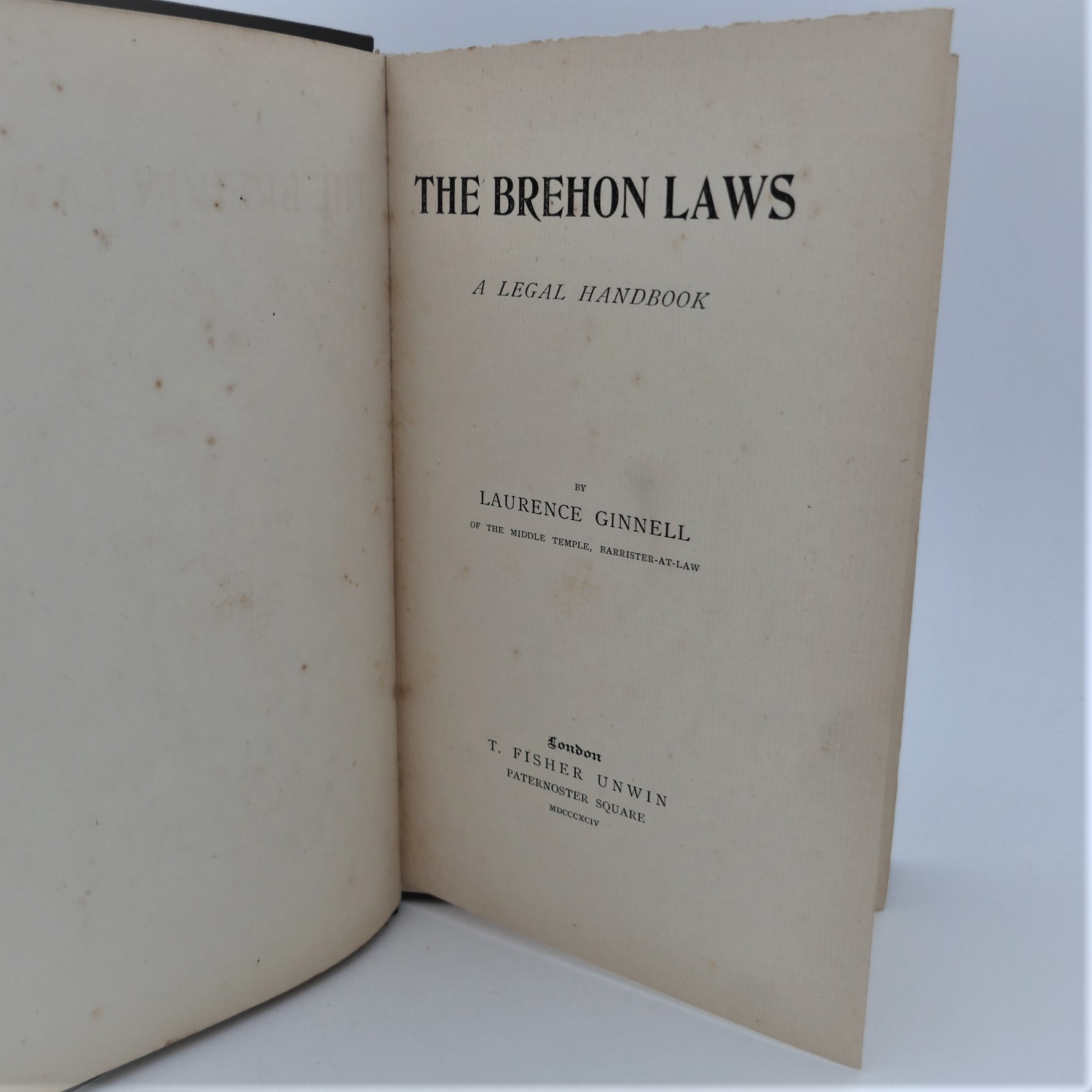 The Brehon Laws. A Legal Handbook (1894) - Image 2