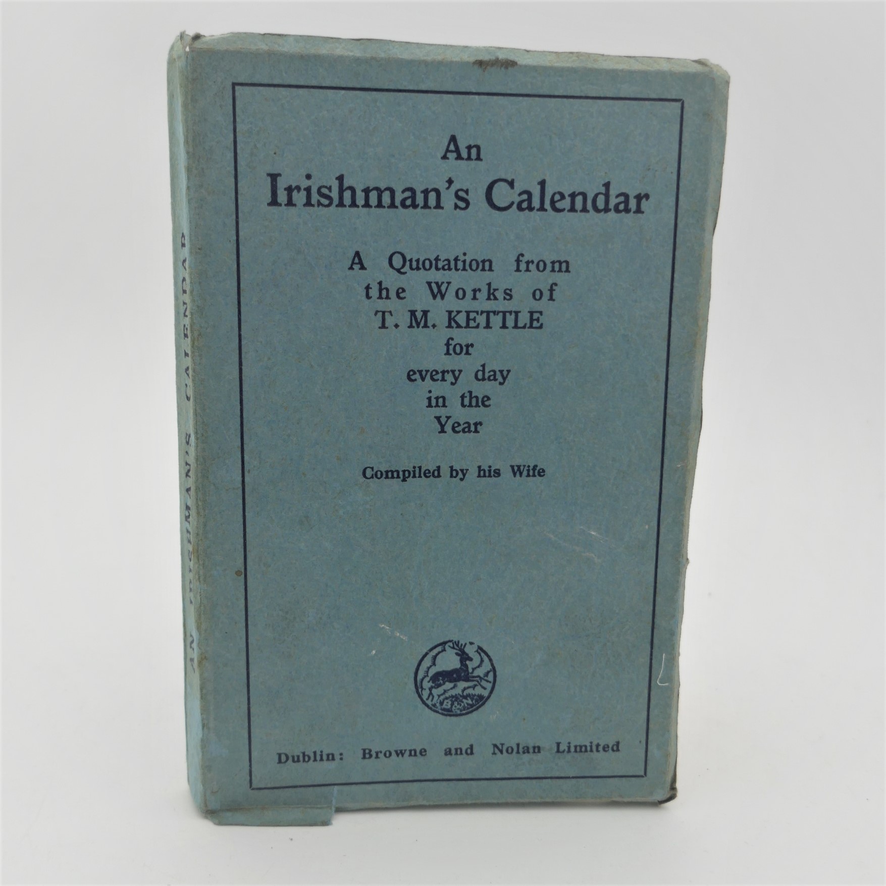 An Irishman's Calendar. Presentation Copy (1938)