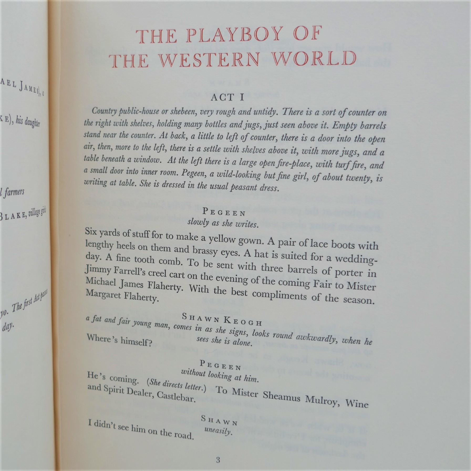 The Playboy of the Western World. Illustrated by John Keating (1927) - Image 6