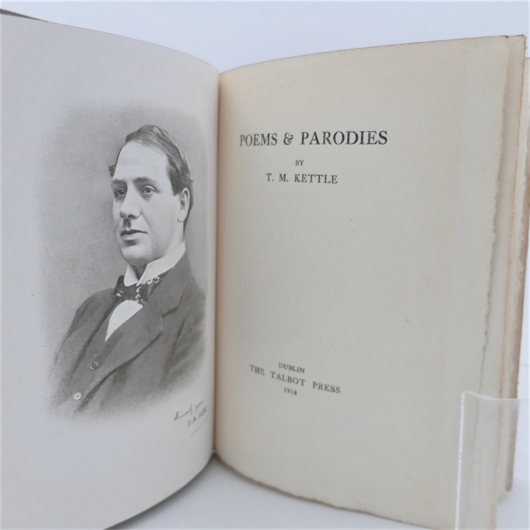 Poems and Parodies. Presentation Copy (1916) - Image 2