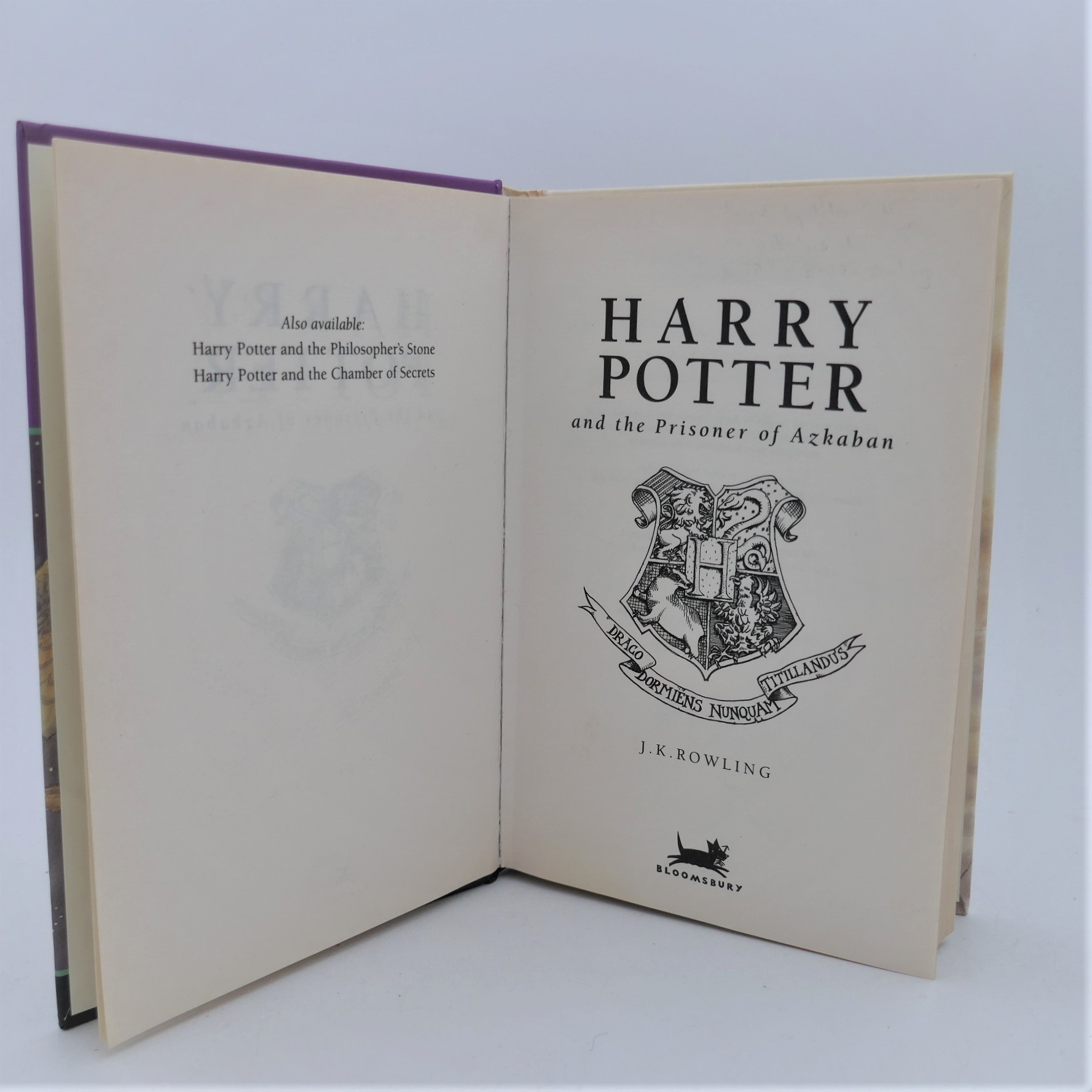 Harry Potter and the Prisoner of Azkaban. With Sketch by the Illustrator (1999) - Image 2