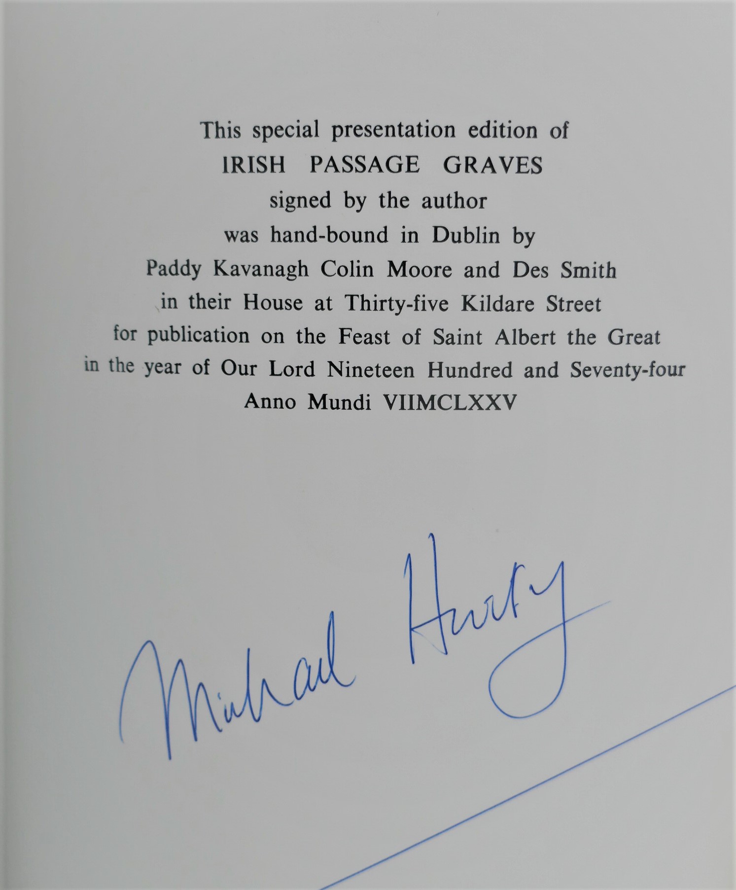 Irish Passage Graves. Presentation Edition (1974) - Image 2