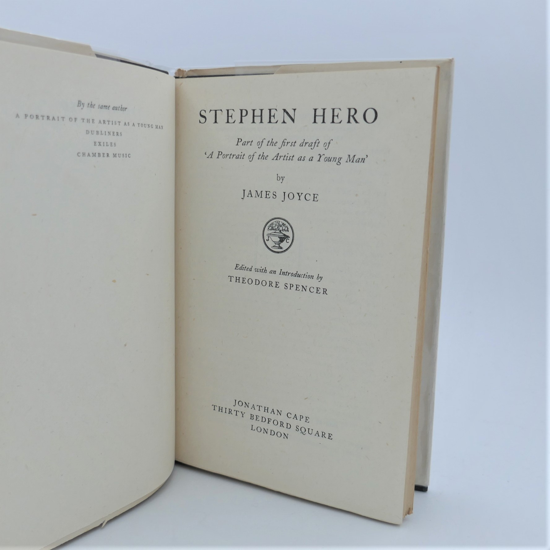 Stephen Hero. First UK Edition (1944) - Image 2