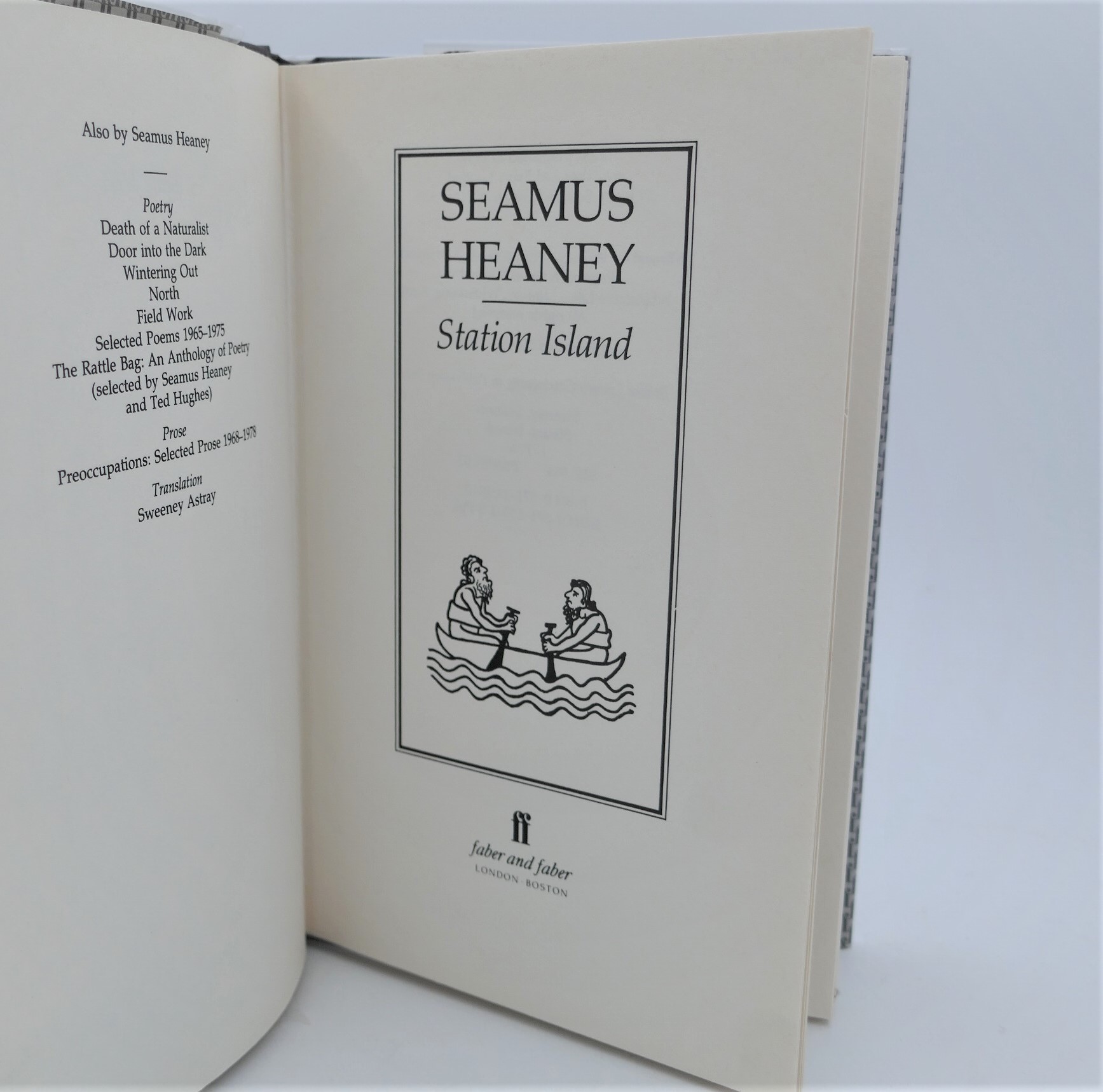Station Island. First Edition (1984) - Image 2