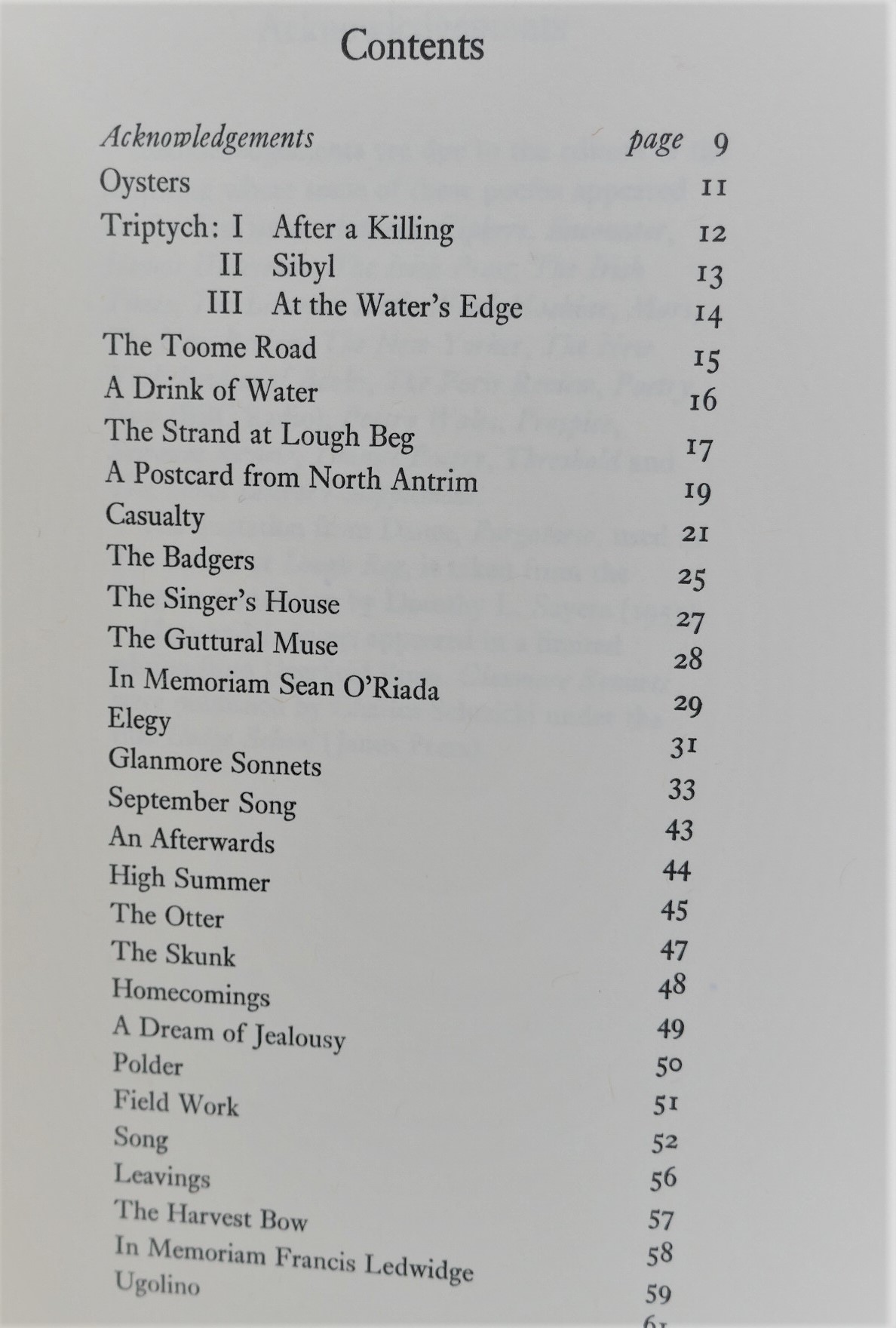Field Work. First Edition (1979) - Image 2