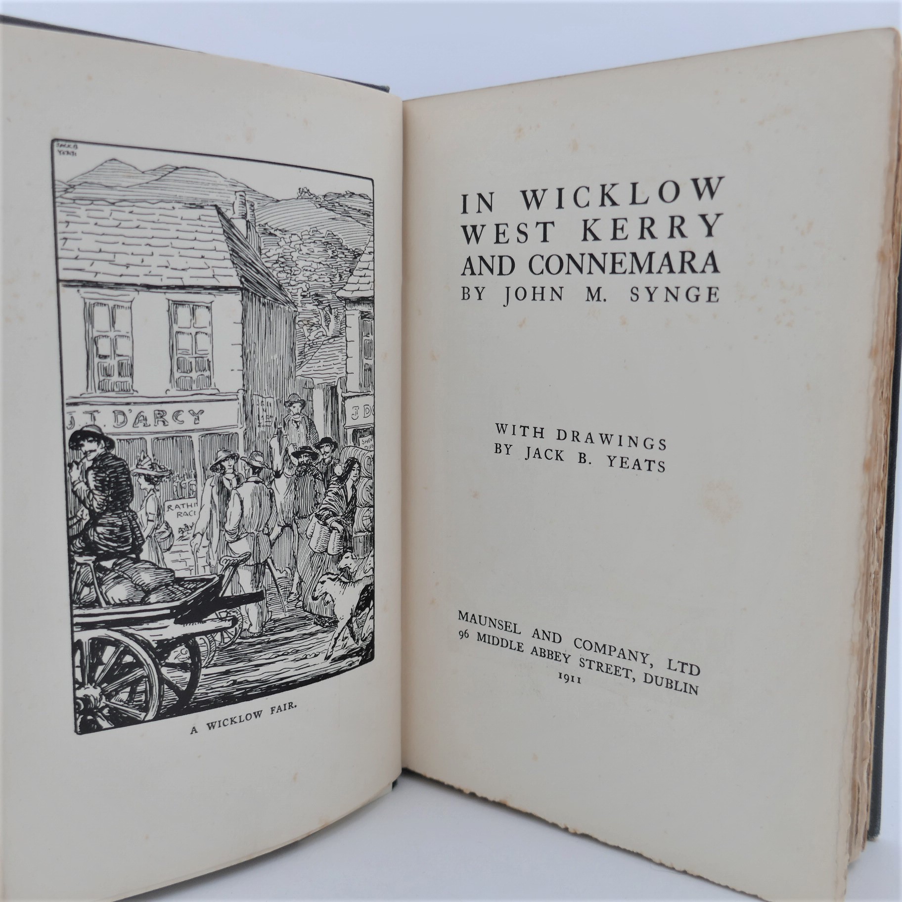 In Wicklow and West Kerry and Connemara. Illustrated by Jack B. Yeats (1911) - Image 2