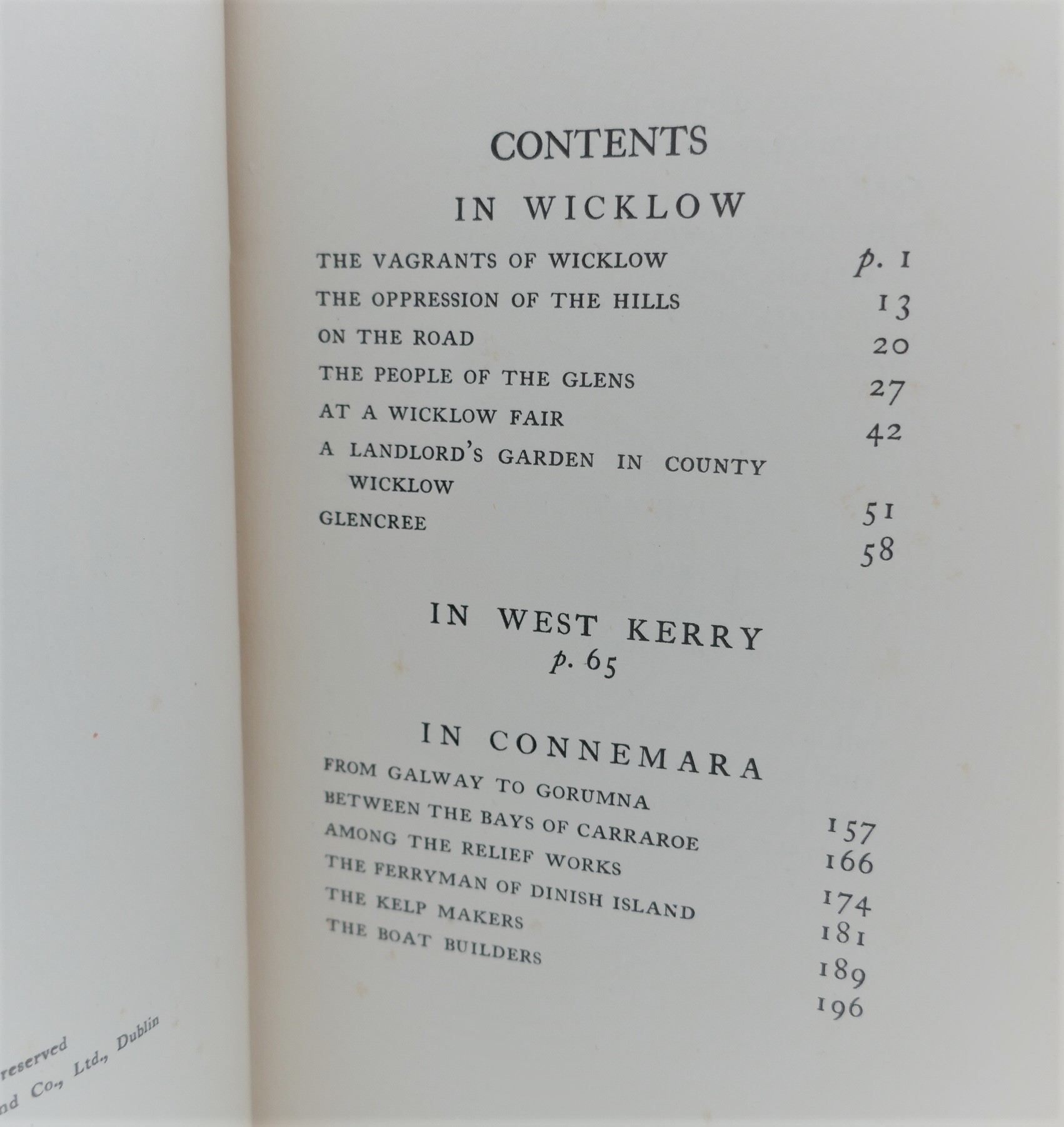 In Wicklow and West Kerry and Connemara. Illustrated by Jack B. Yeats (1911) - Image 3