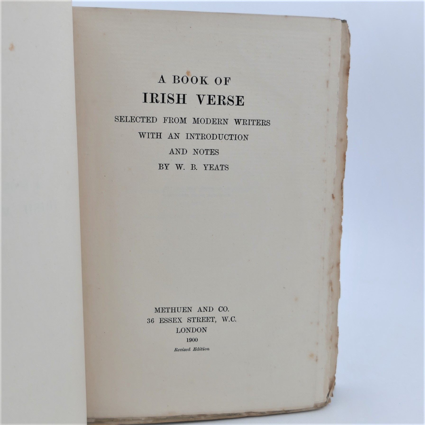 A Book of Irish Verse. Selected from Modern Writers (1900) - Image 2