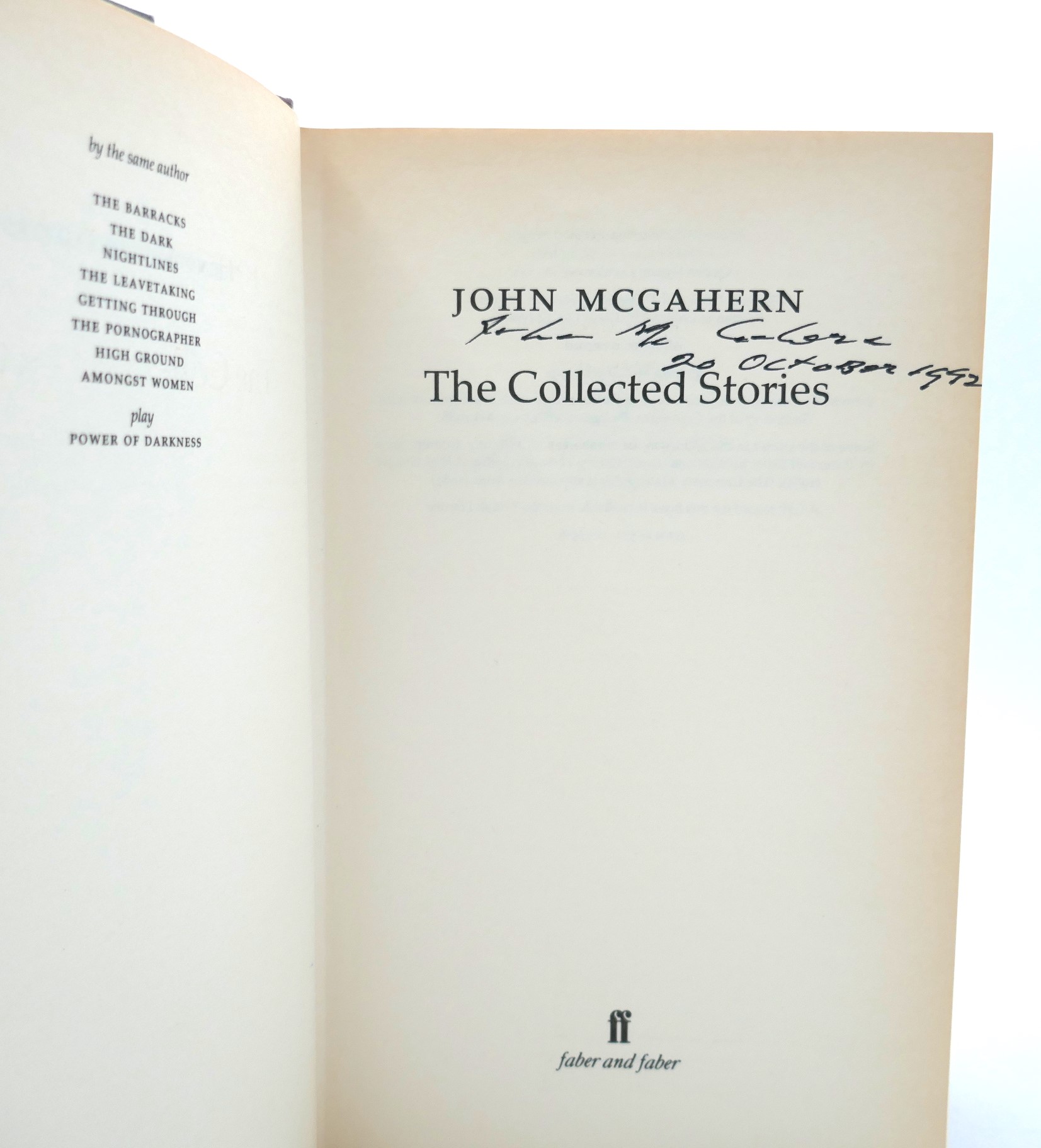 The Collected Stories. Signed by the Author (1992) - Image 3