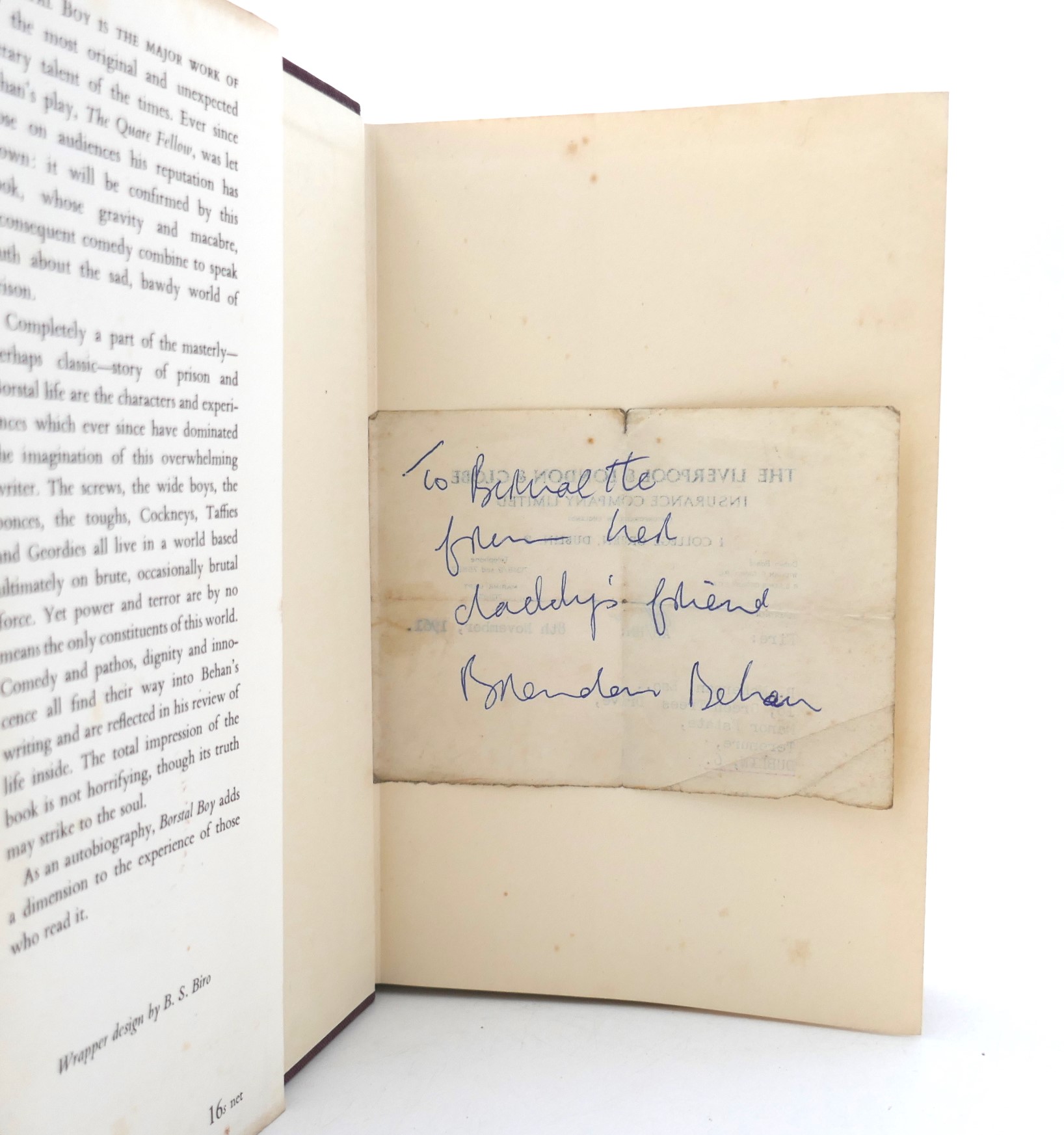 Borstal Boy. First Edition (1958) - Image 4