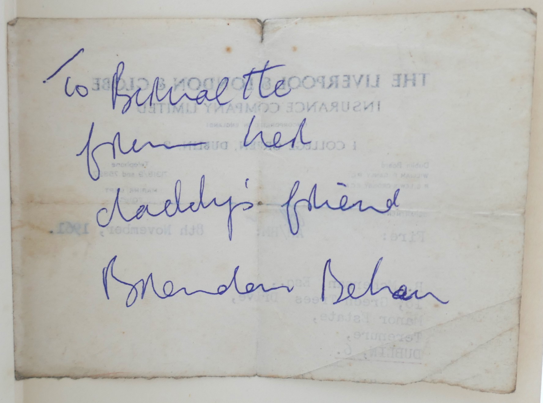 Borstal Boy. First Edition (1958) - Image 5
