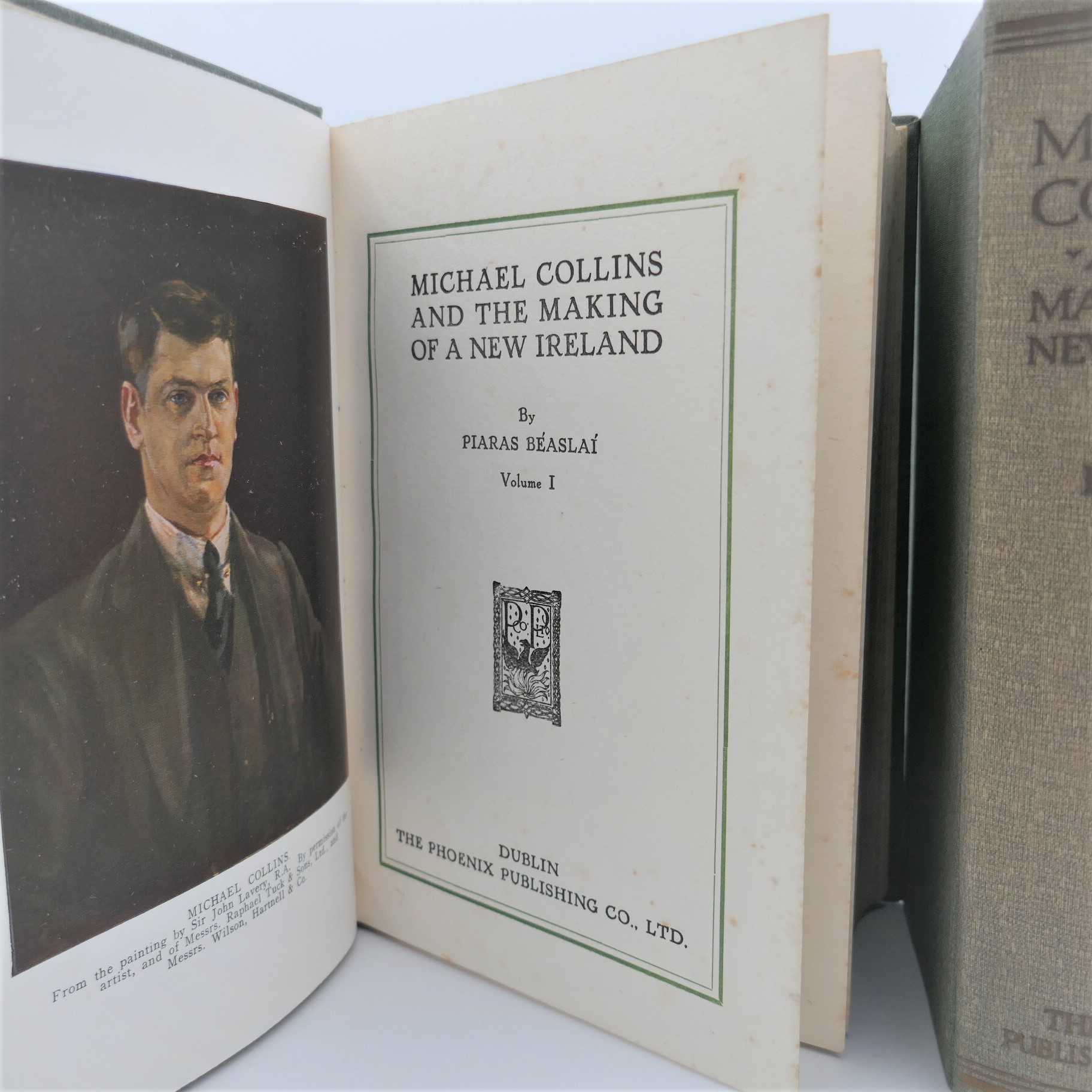 Michael Collins & The Making of a New Ireland. Author Signed (1930) - Image 3