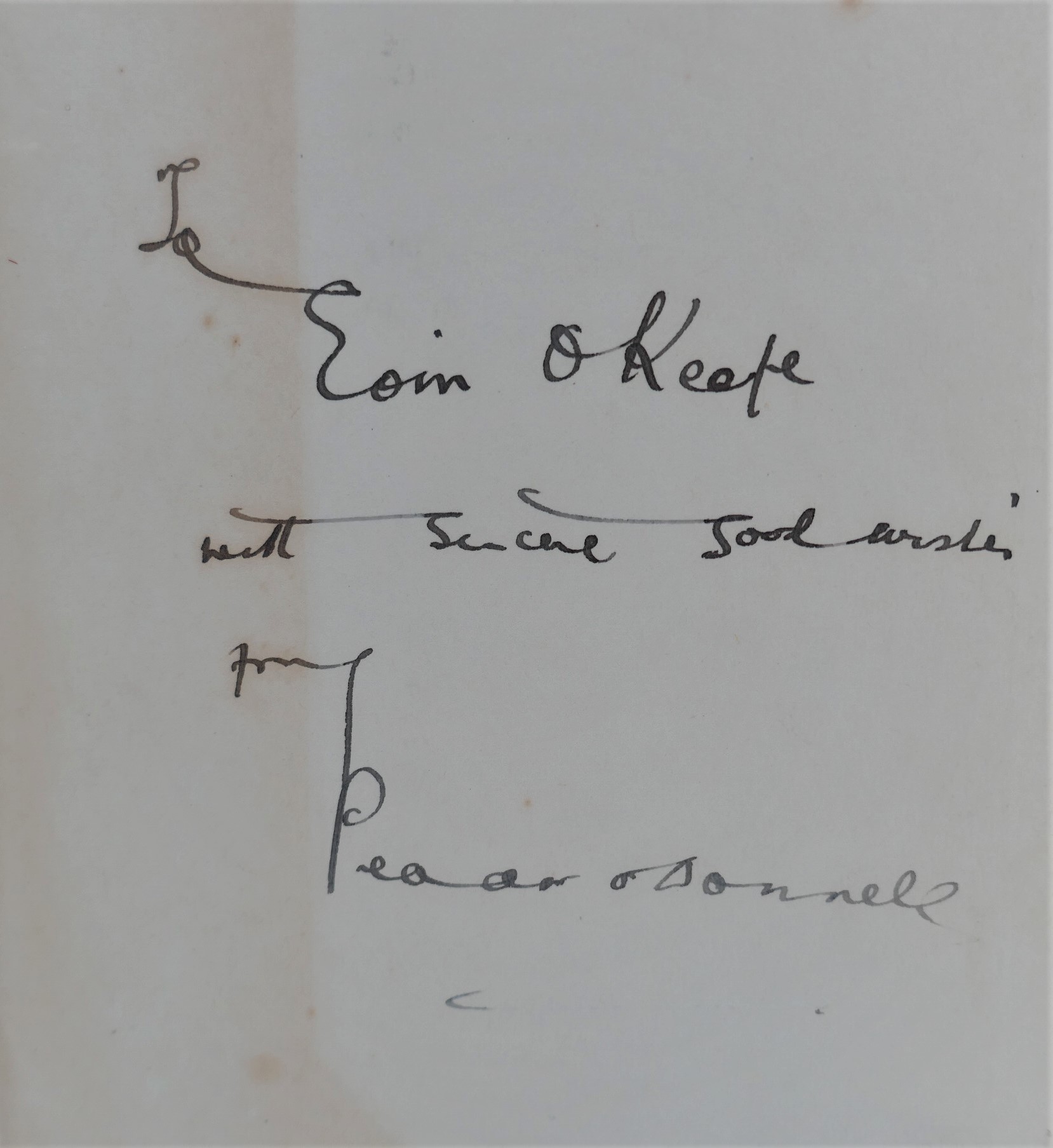 The Knife. Inscribed by the Author (1930) - Image 4