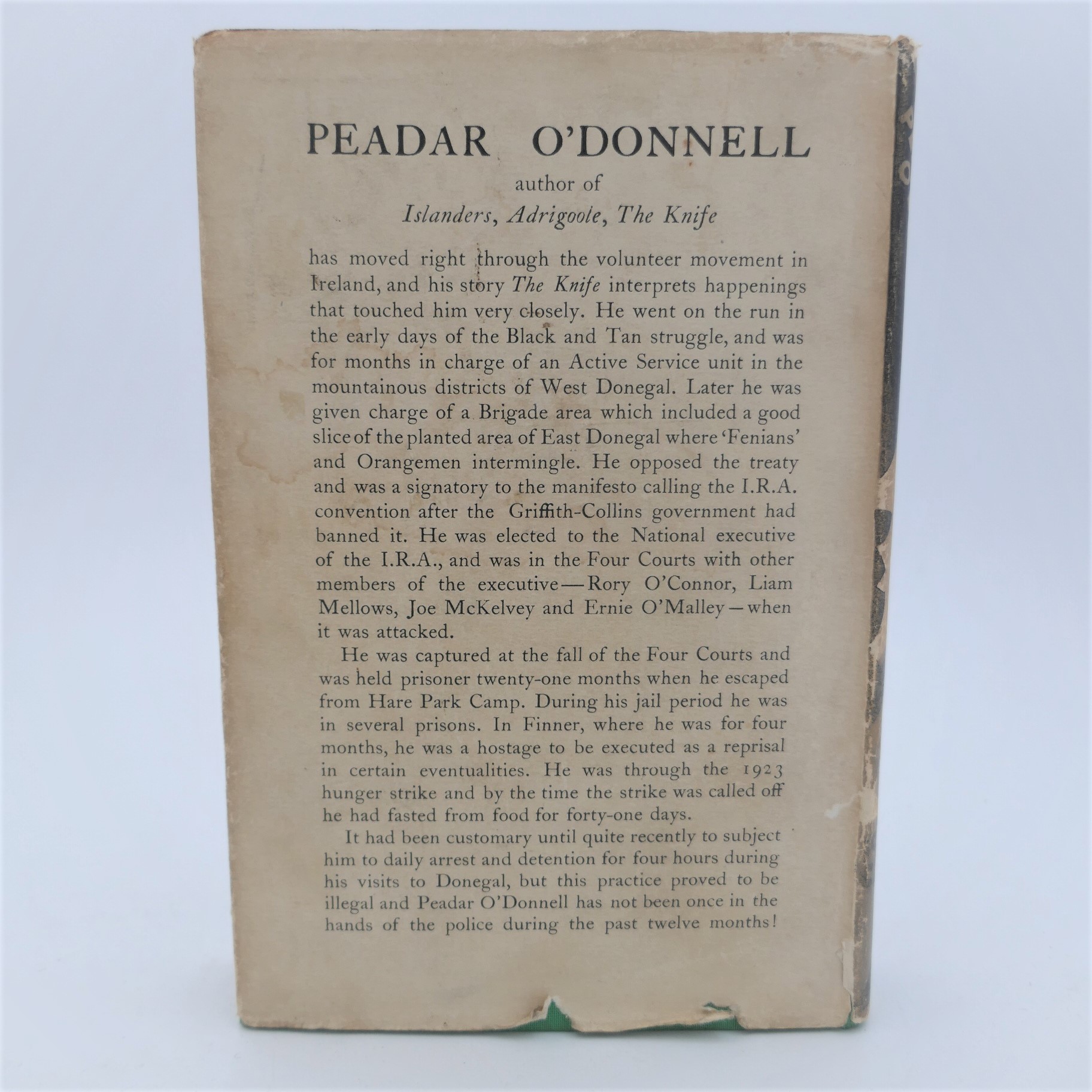 The Knife. Inscribed by the Author (1930) - Image 6