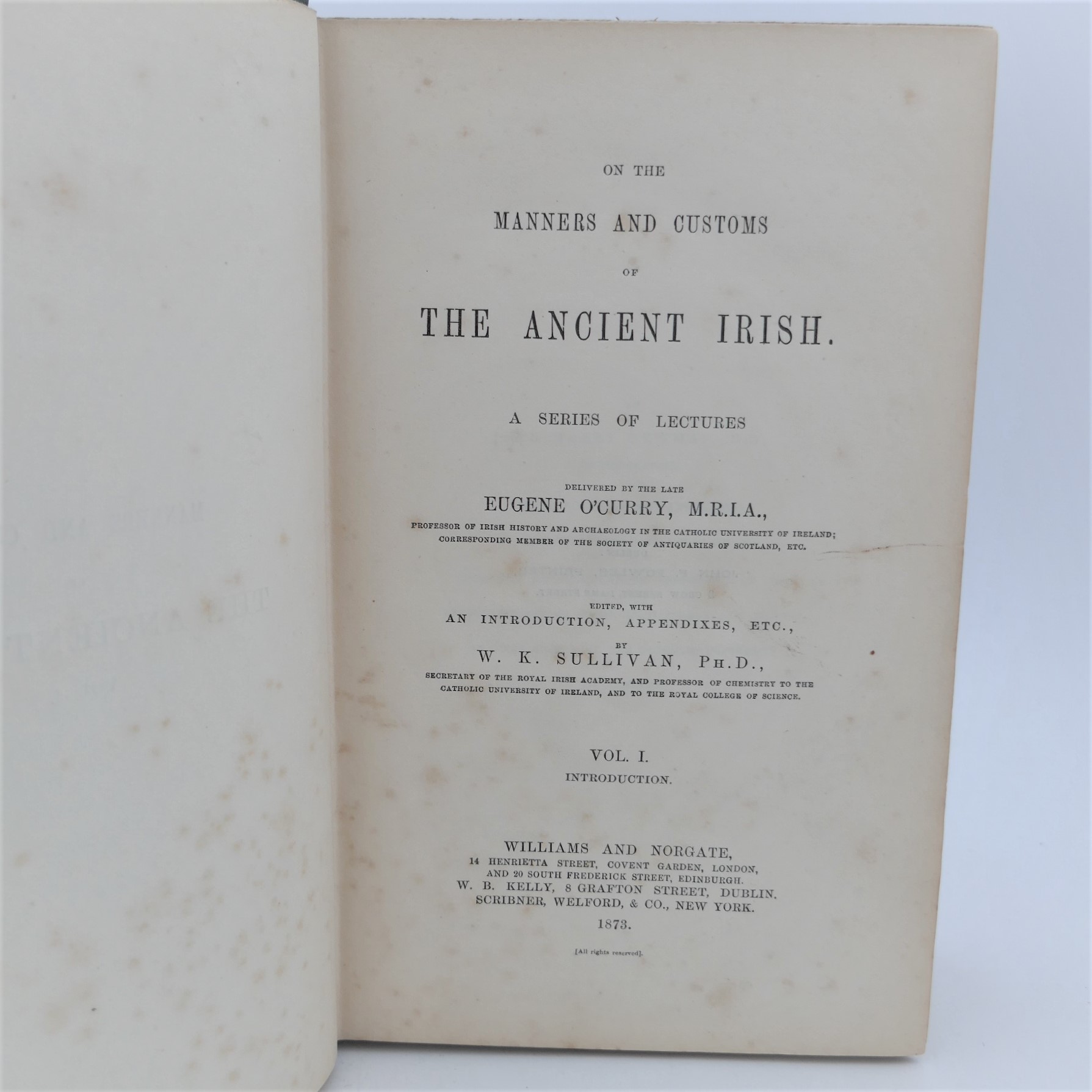 Manners and Customs of the Ancient Irish (1873) - Image 3
