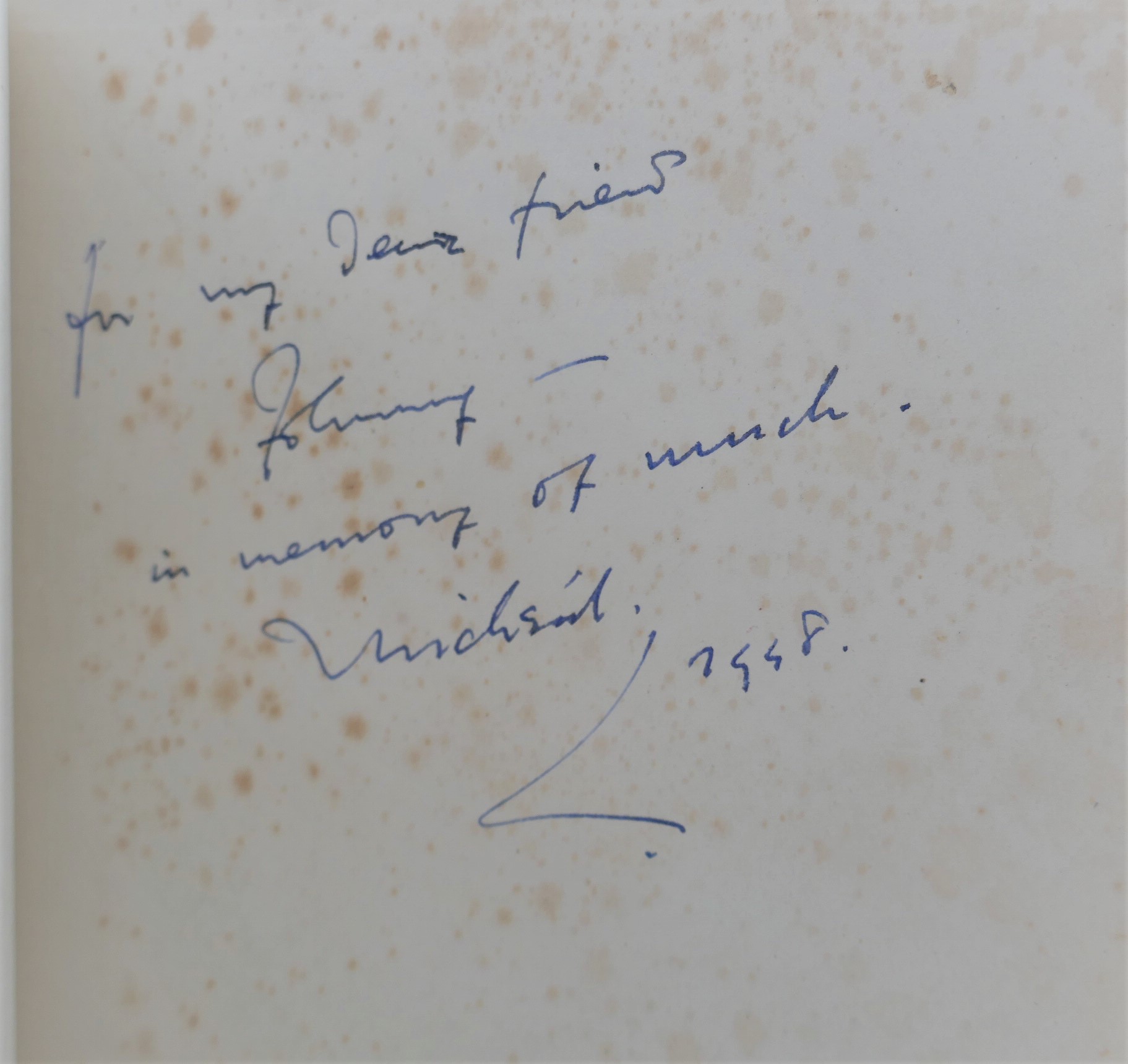 All For Hecuba. Inscribed Copy (1947) - Image 3