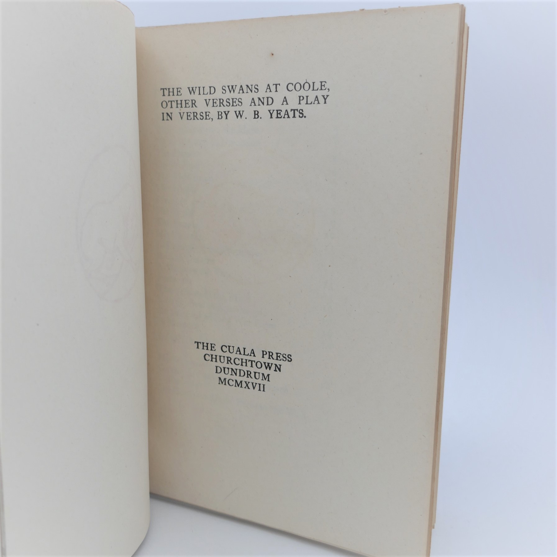 The Wild Swans at Coole & other Verses (1917) - Image 2