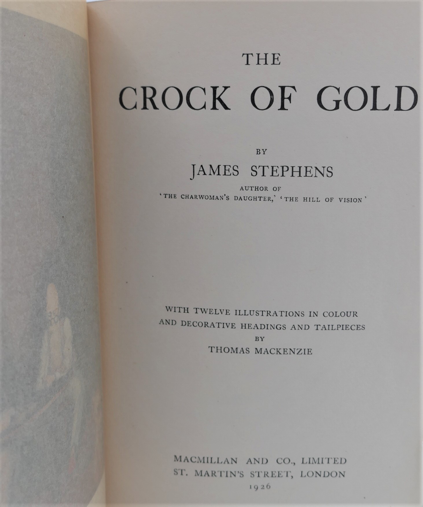 The Crock of Gold. Illustrated by Thomas Mackenzie (1926) - Image 4