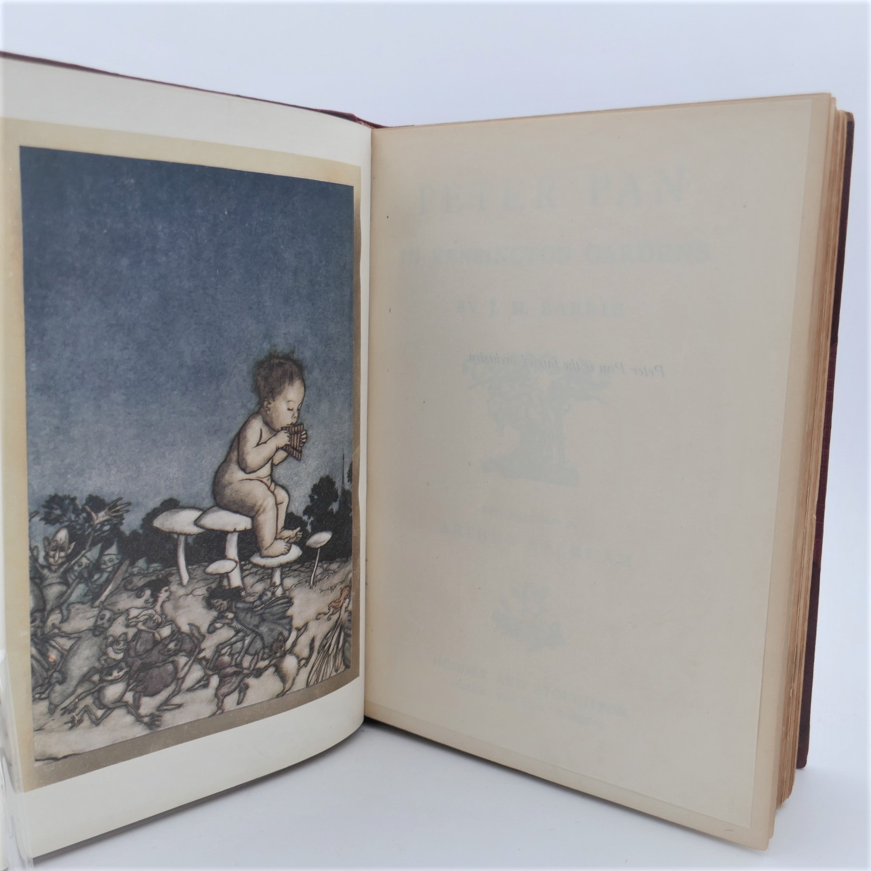 Peter Pan in Kensington Gardens. Inscribed by the Author (1919) - Image 4