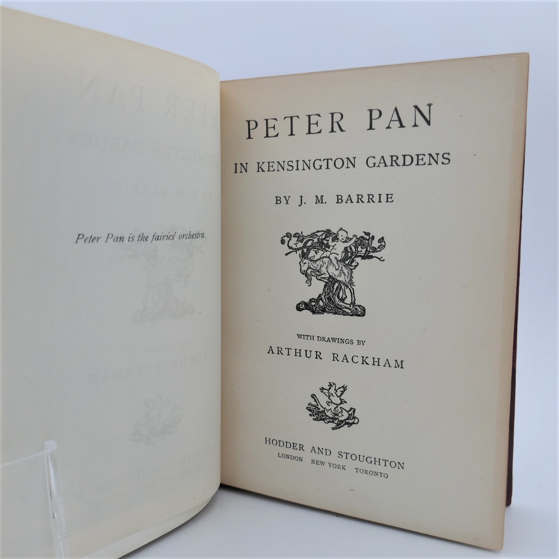 Peter Pan in Kensington Gardens. Inscribed by the Author (1919) - Image 5
