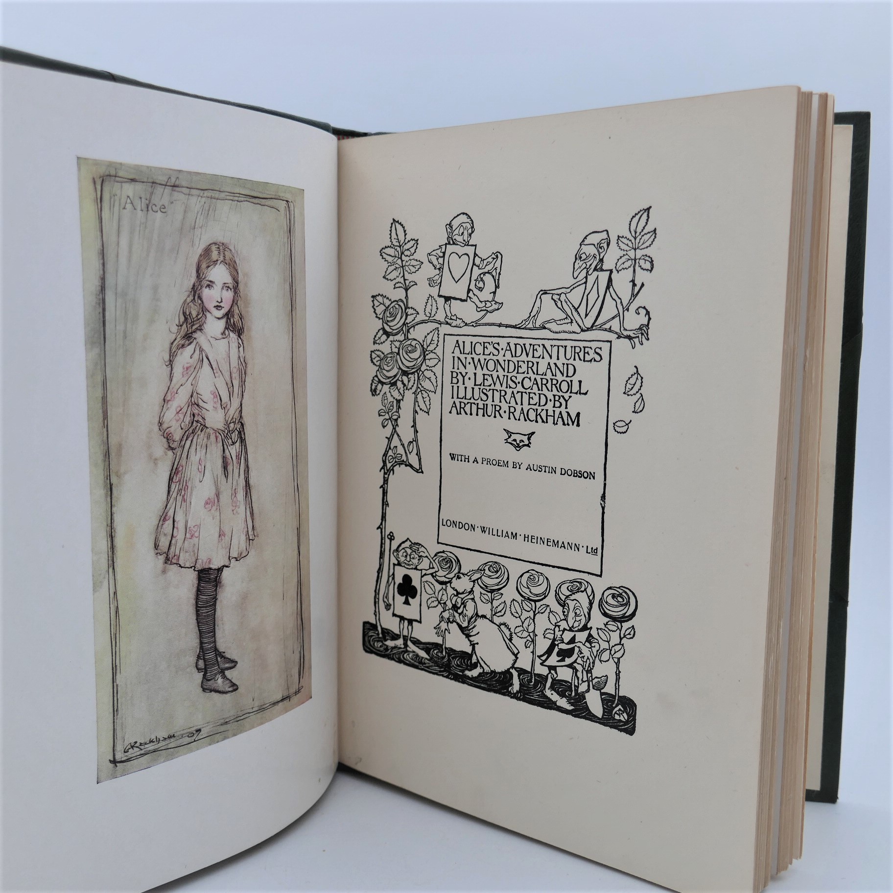 Alice's Adventures in Wonderland. Illustrated by Arthur Rackham (1949) - Image 3
