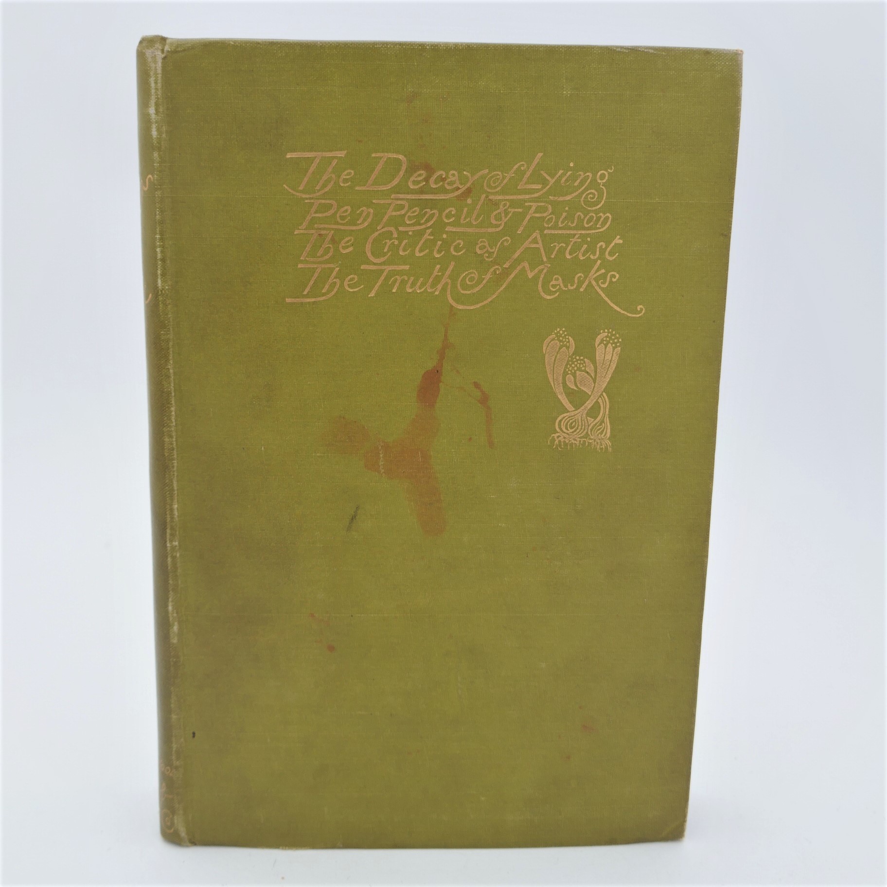 Intentions. The Decay of Lying. Inscribed by the Author (1891) - Image 6