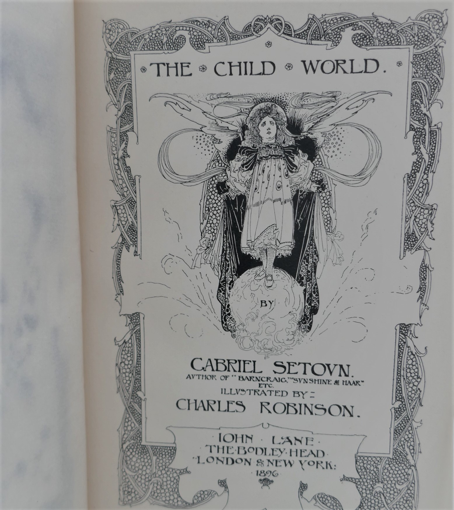 The Child World. Illustrated by Charles Robinson (1896) - Image 3
