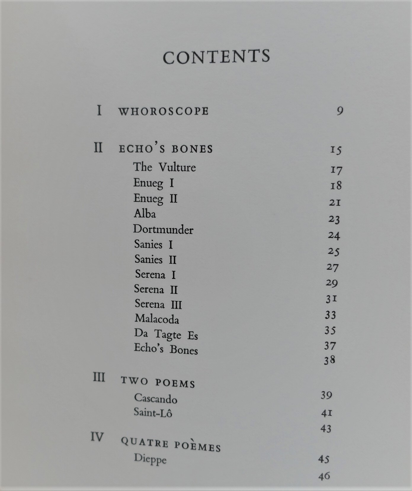 Poems in English (1961) - Image 2