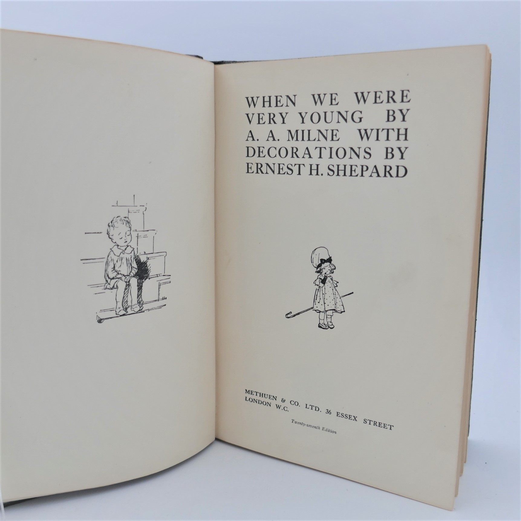 When We were Very Young. Illustrated by Ernest H. Shepard (1934) - Image 2