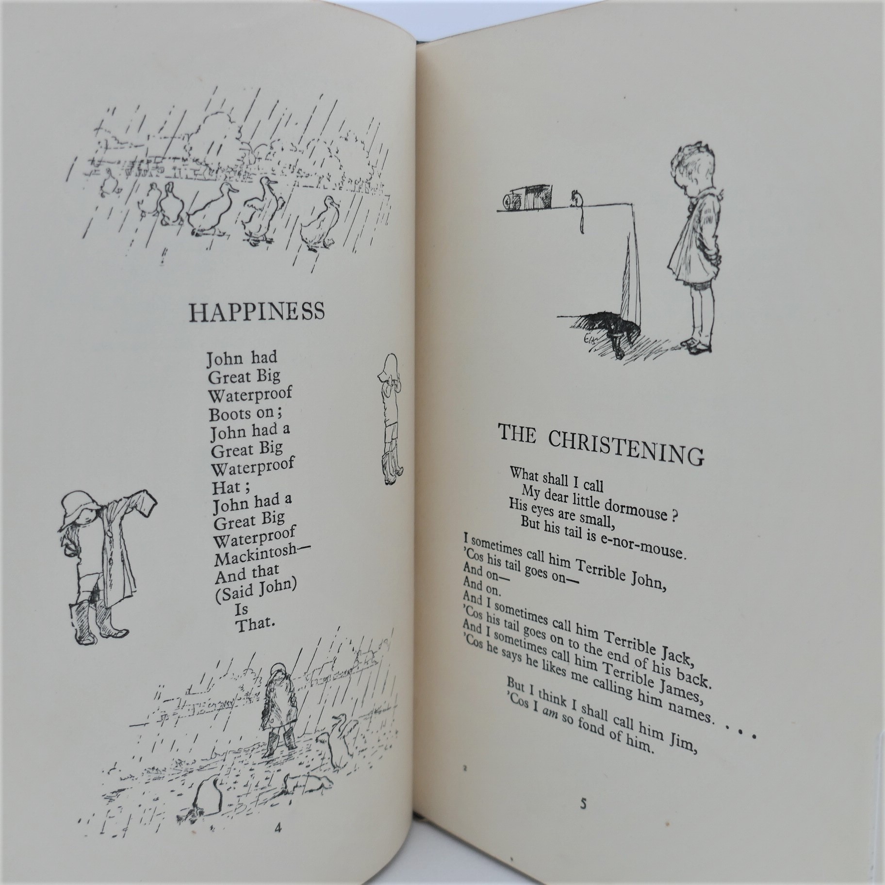 When We were Very Young. Illustrated by Ernest H. Shepard (1934) - Image 4
