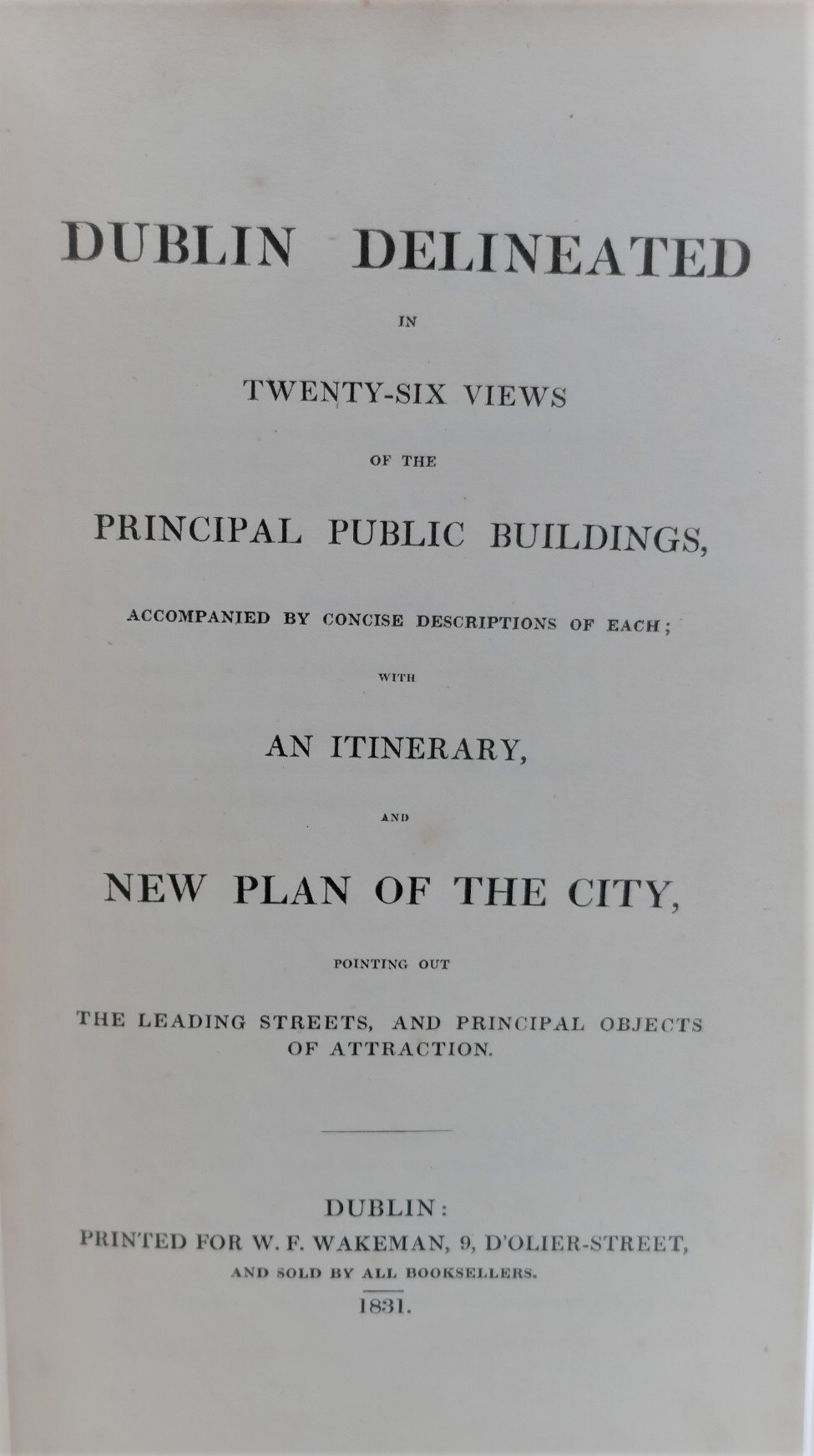 Dublin Delineated. In Twenty-Six Views (1831) - Image 2