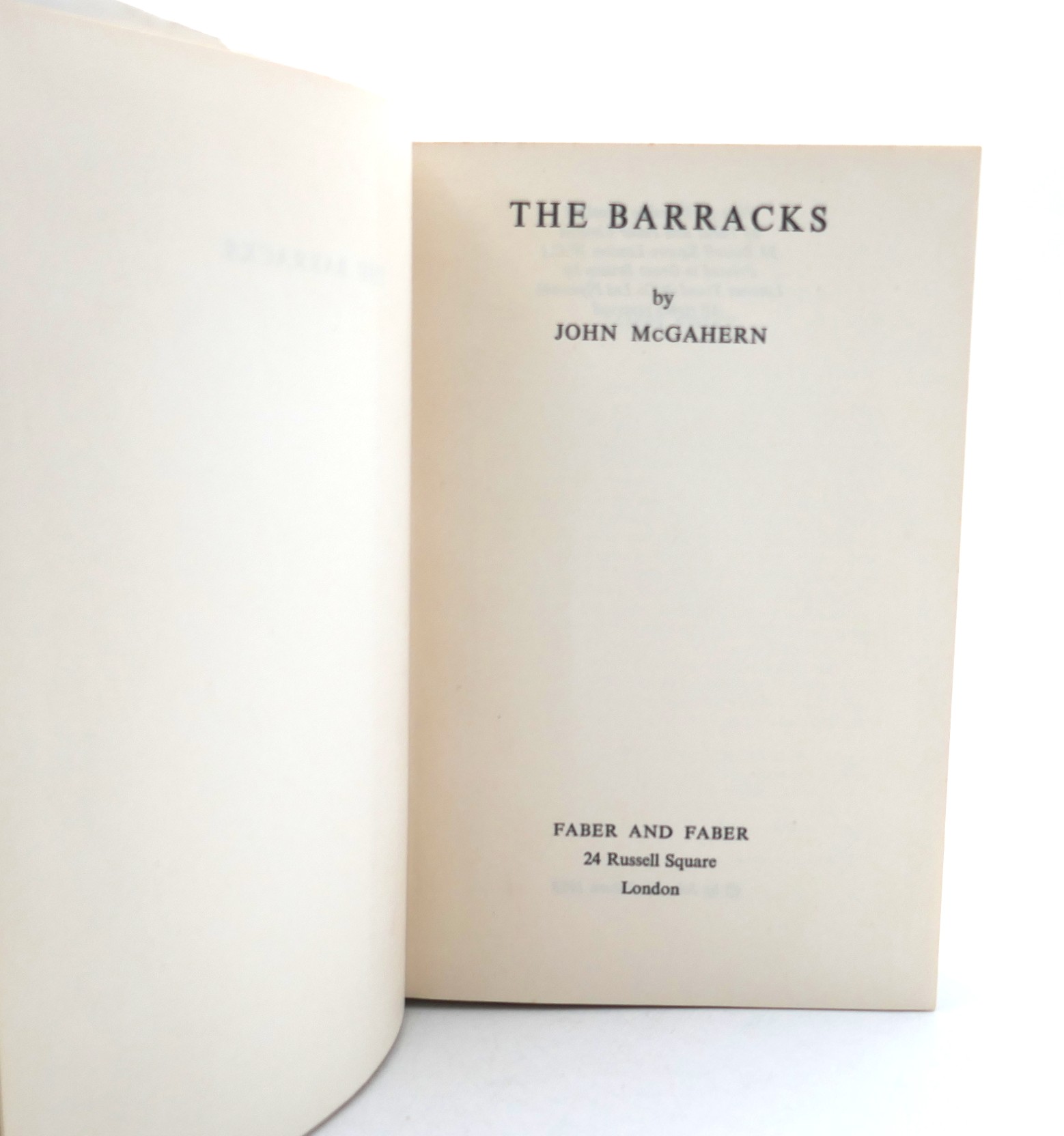 The Barracks. First Edition (1963) - Image 5
